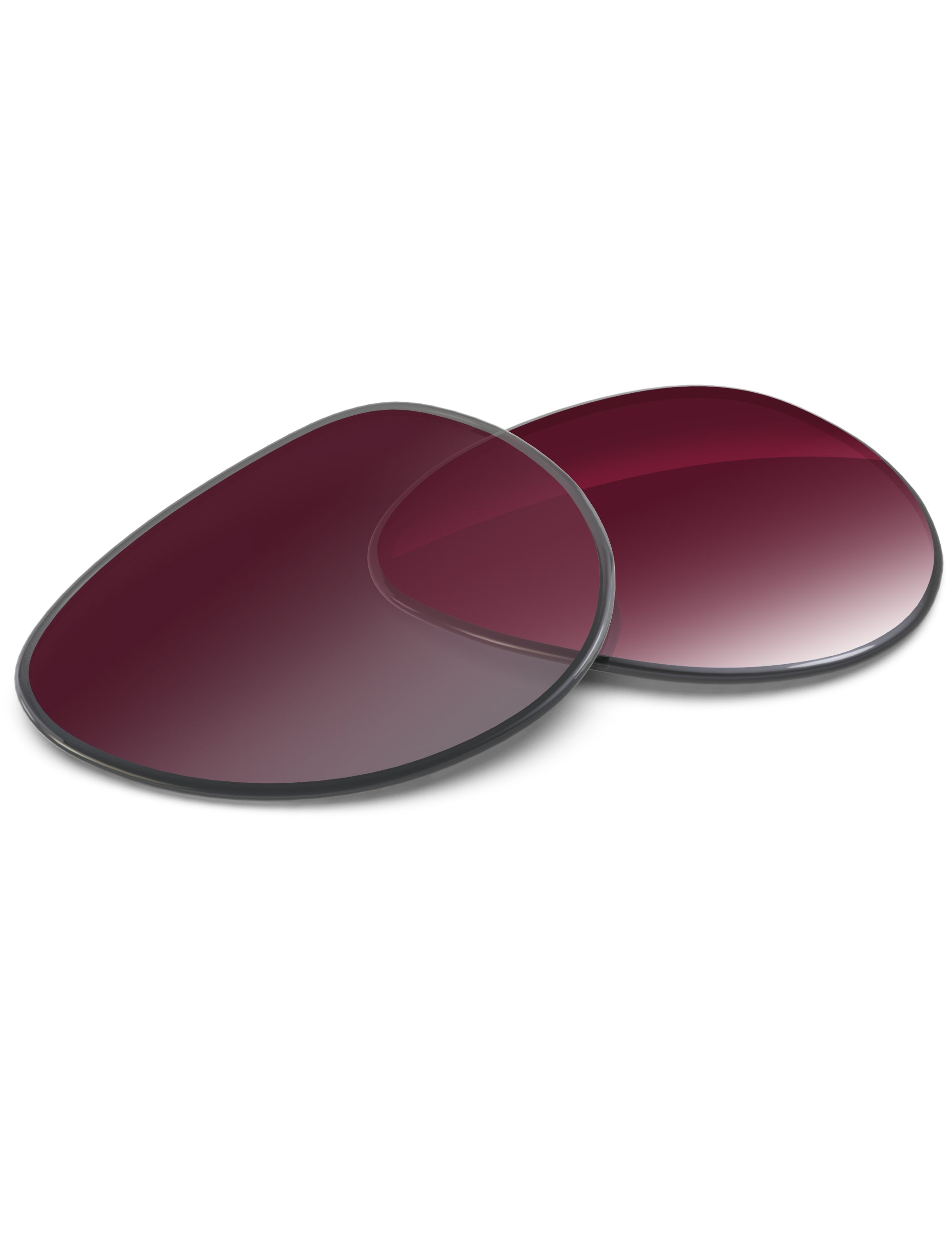 Wine Red Gradient-Non-Polarized