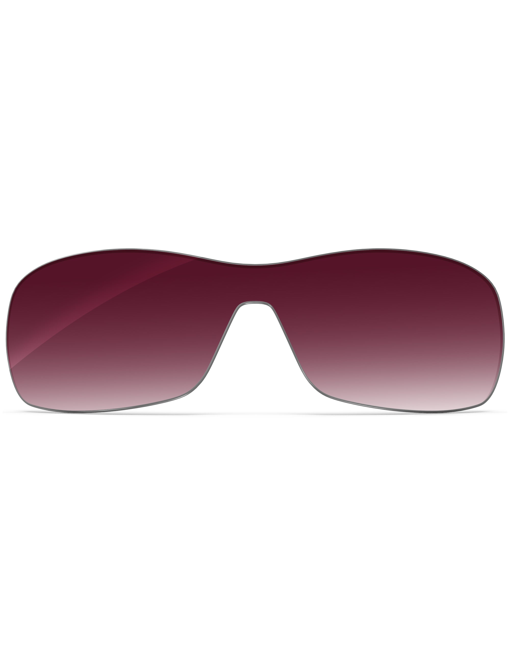 Wine Red Gradient-Non-Polarized