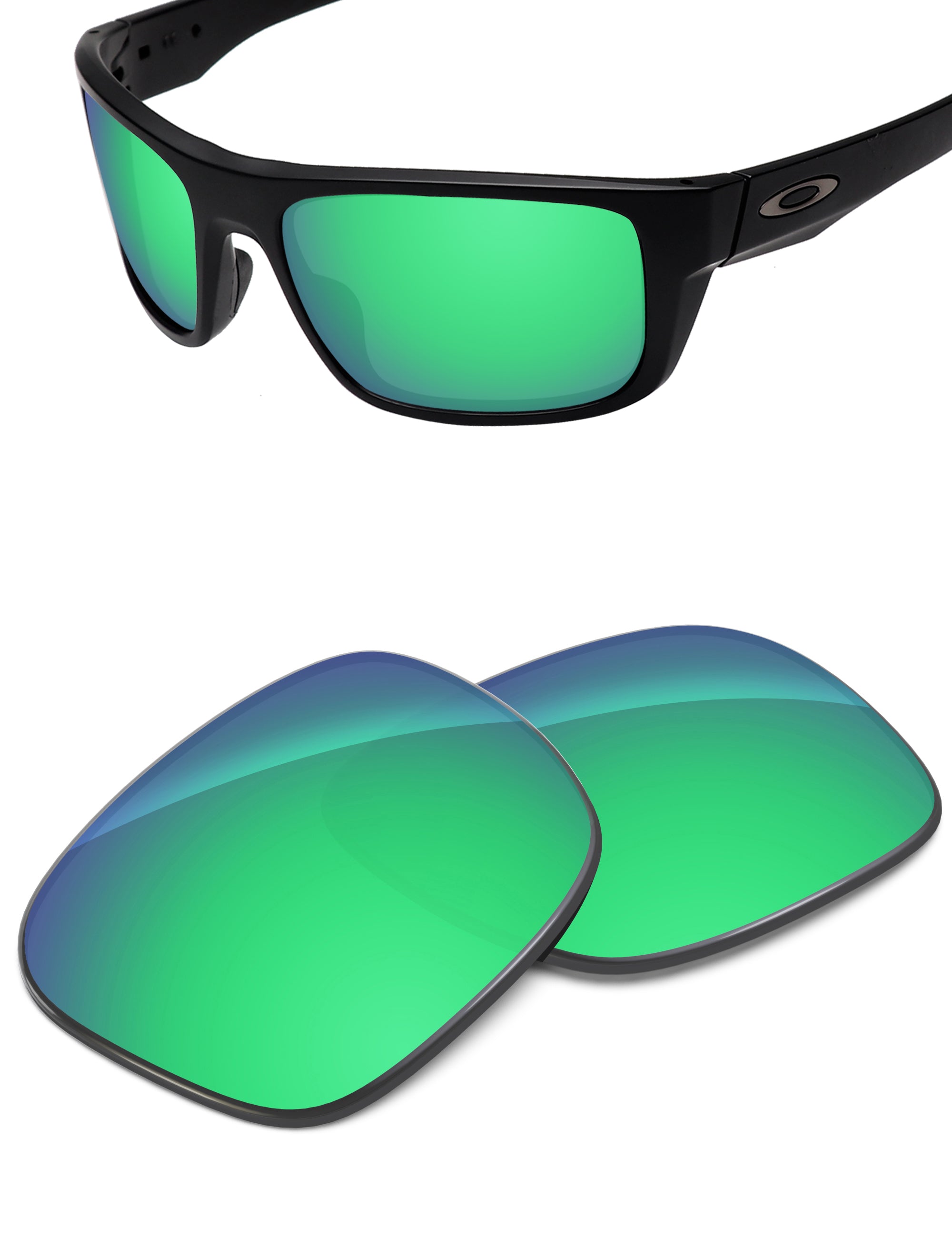 Emerald Green FlashMirror™-Non-Polarized