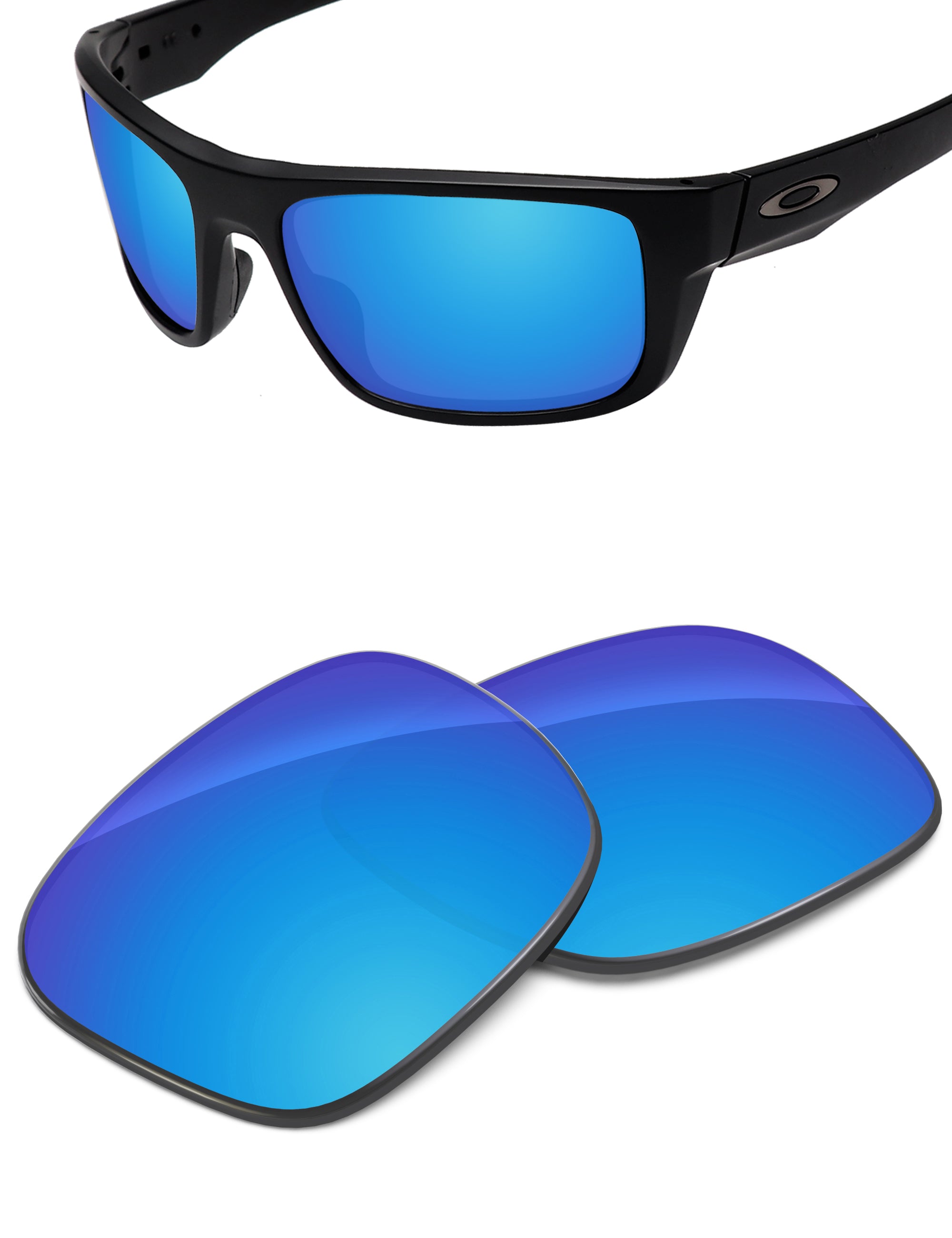 Sky Blue FlashMirror™-Non-Polarized