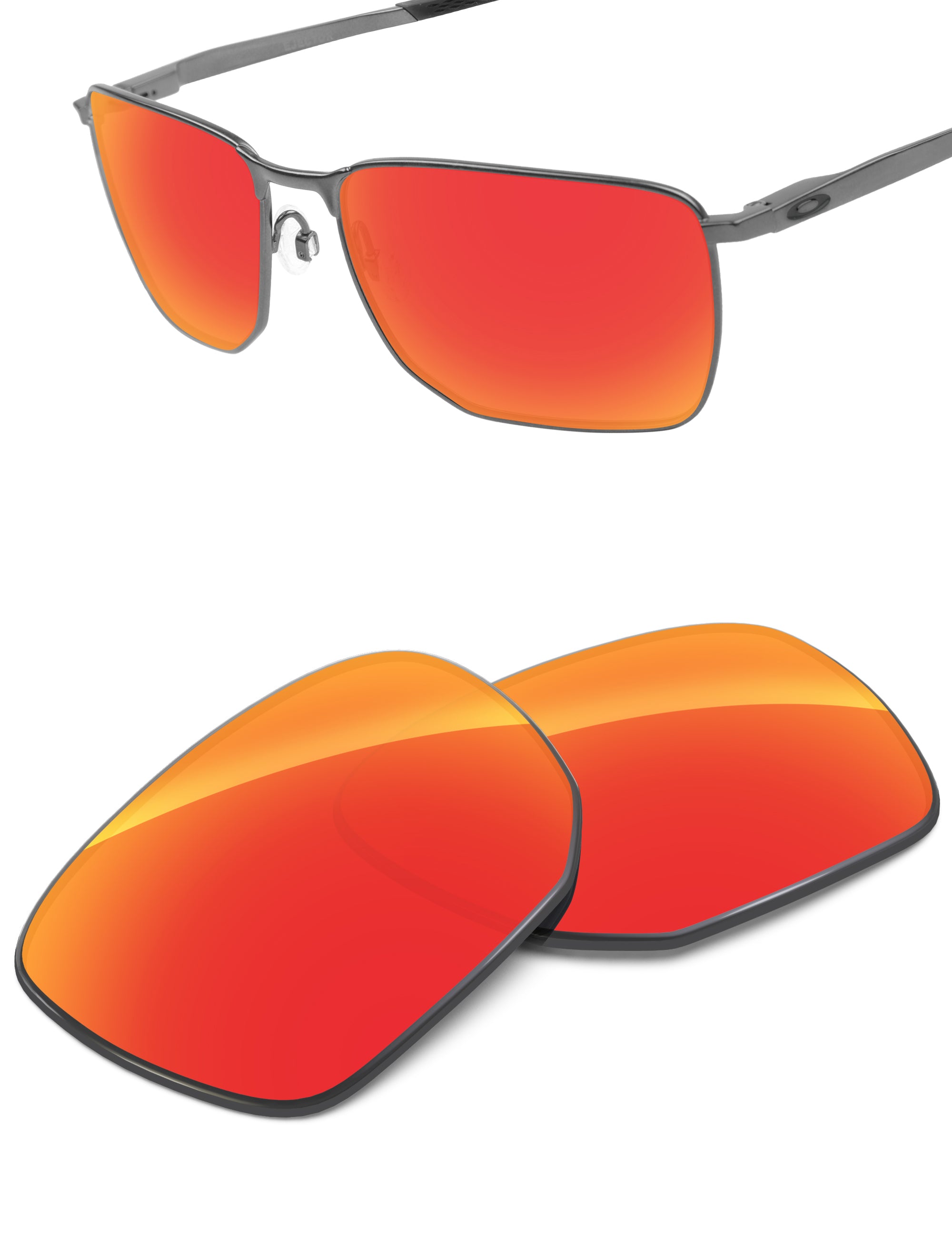 Fire Red FlashMirror™-Non-Polarized