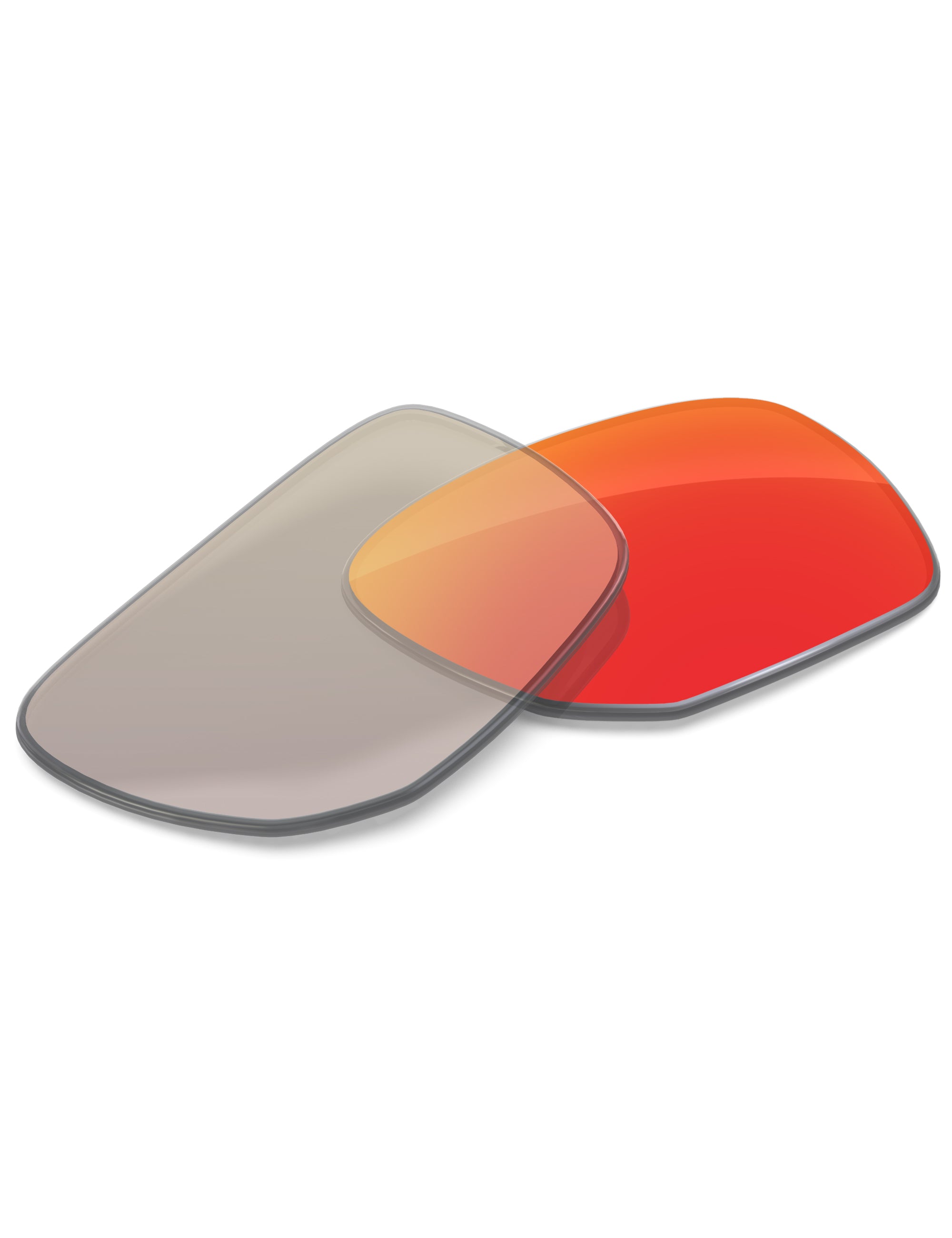 Fire Red FlashMirror™ Photochromic-Non-Polarized