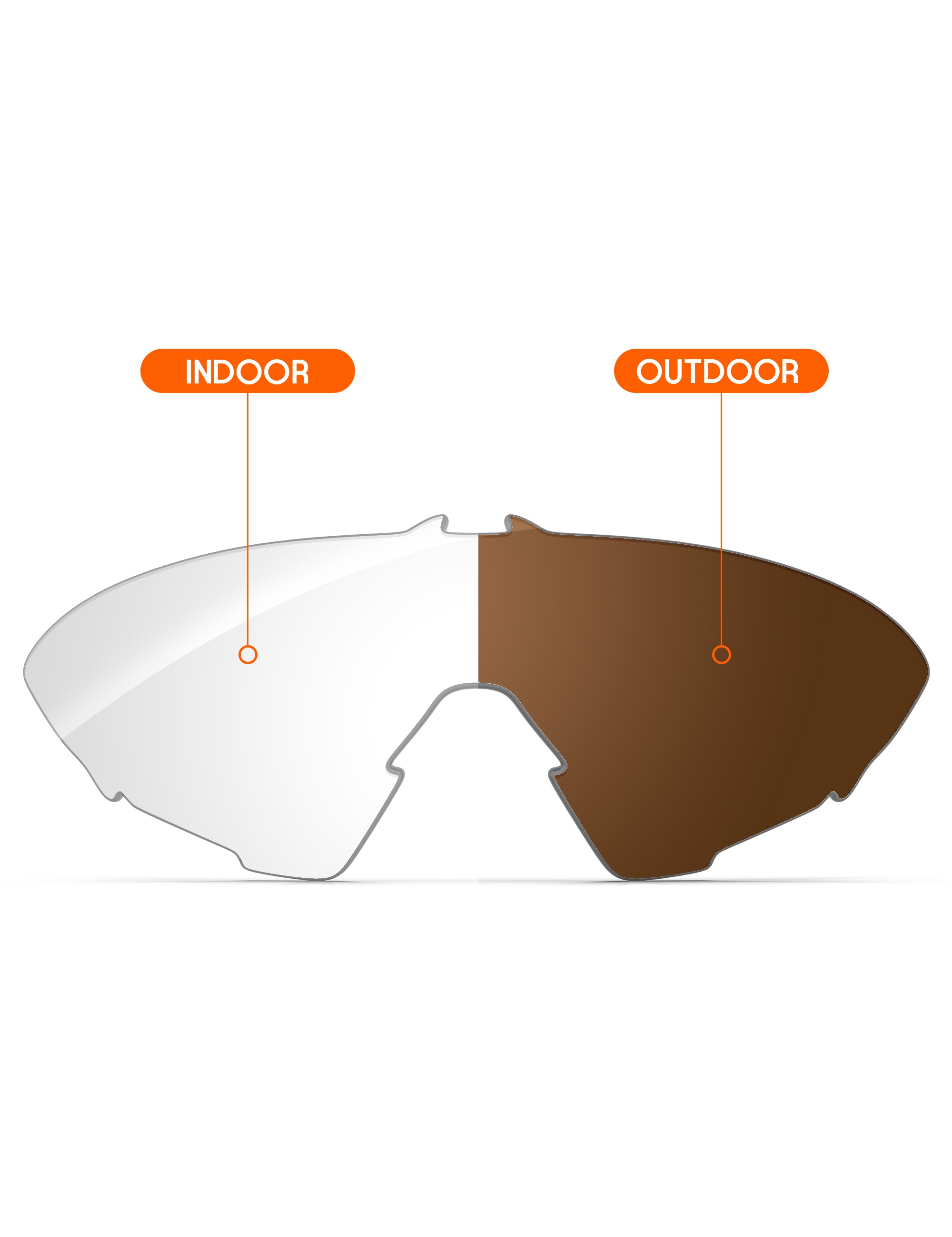 Adapt Brown Photochromic-Non-Polarized