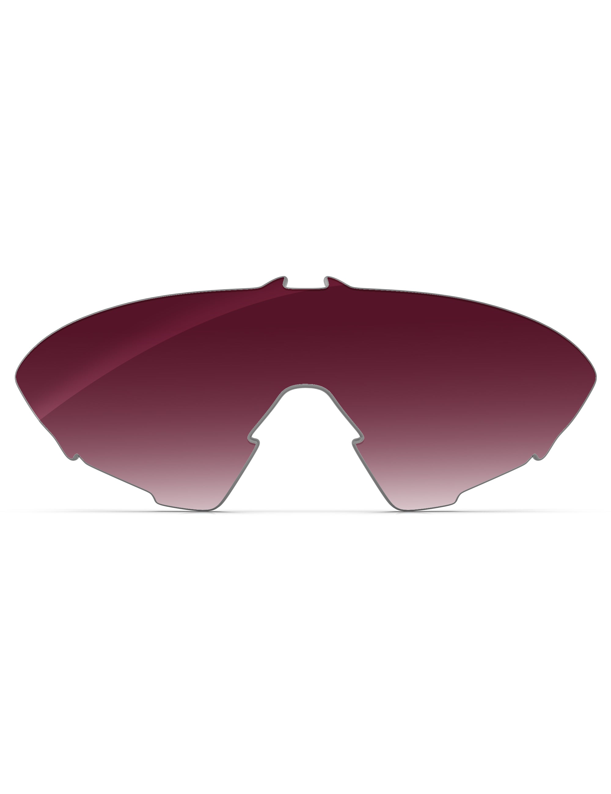 Wine Red Gradient-Non-Polarized