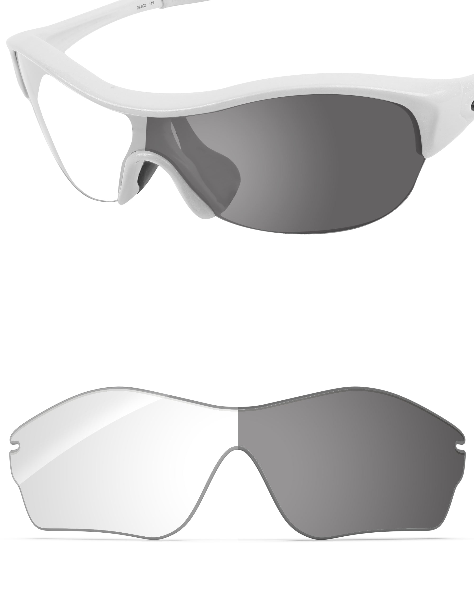 Adapt Gray Photochromic Blue Light Blocking-Non-Polarized