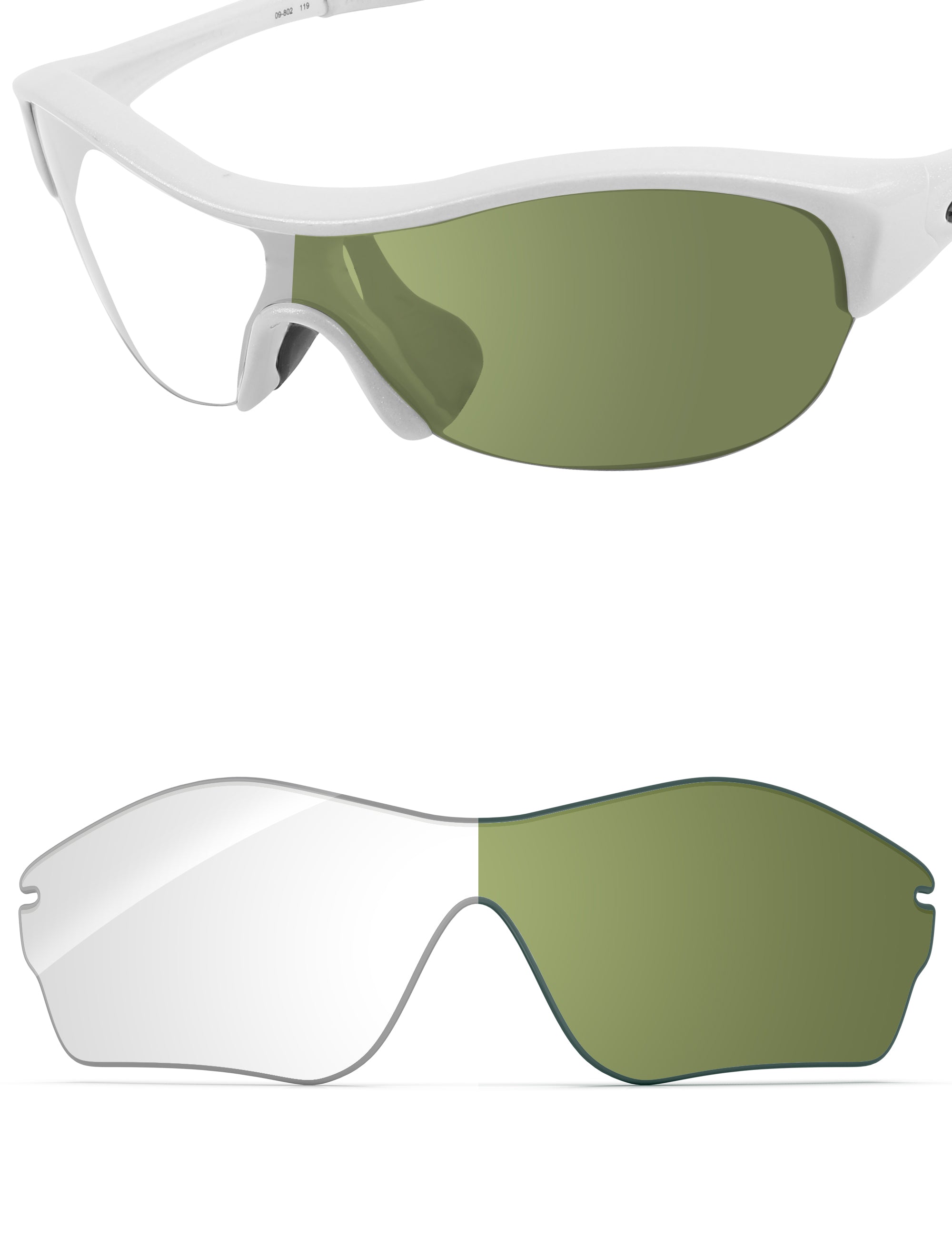 Adapt Green Photochromic-Non-Polarized