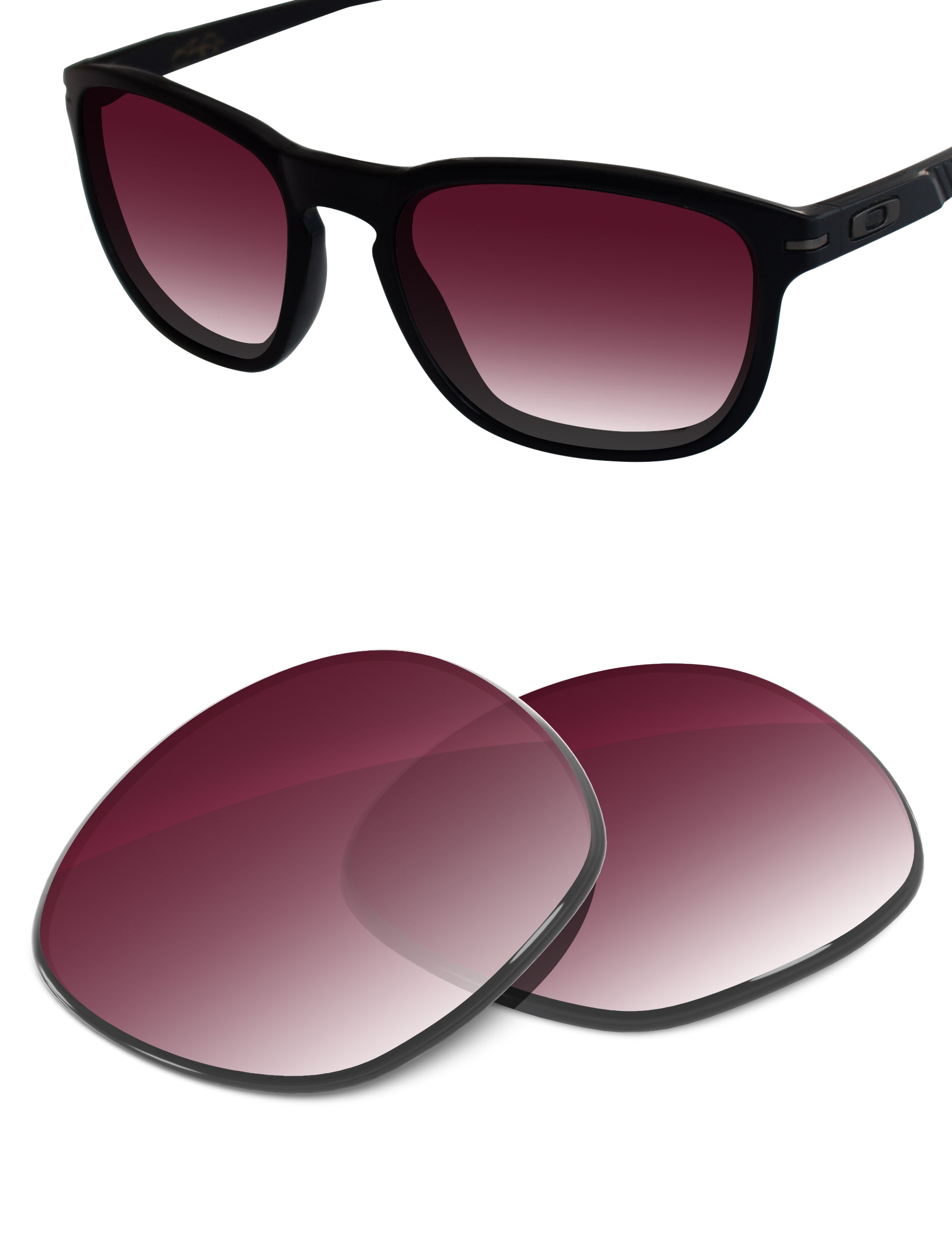 Wine Red Gradient-Non-Polarized