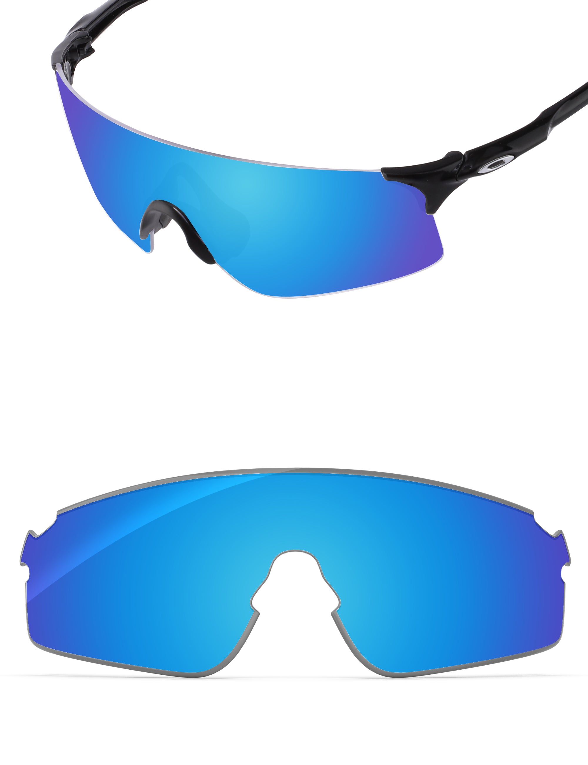 Sky Blue FlashMirror™-Non-Polarized
