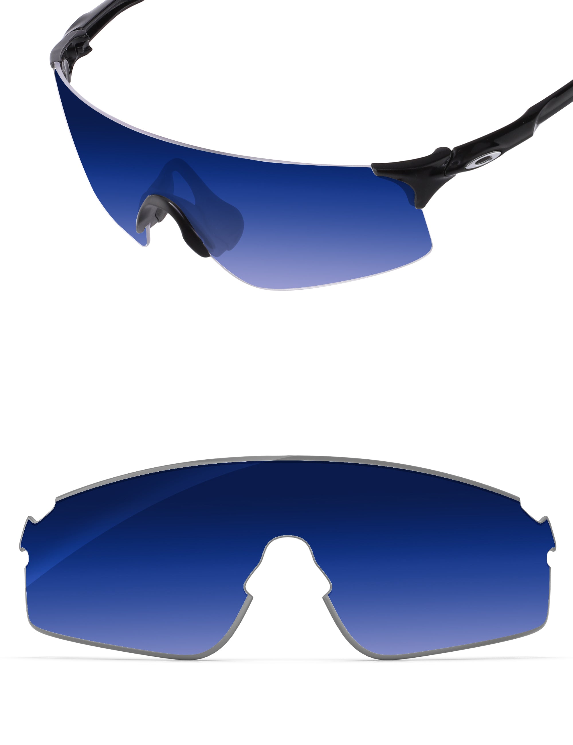 Aqua Blue Gradient-Non-Polarized