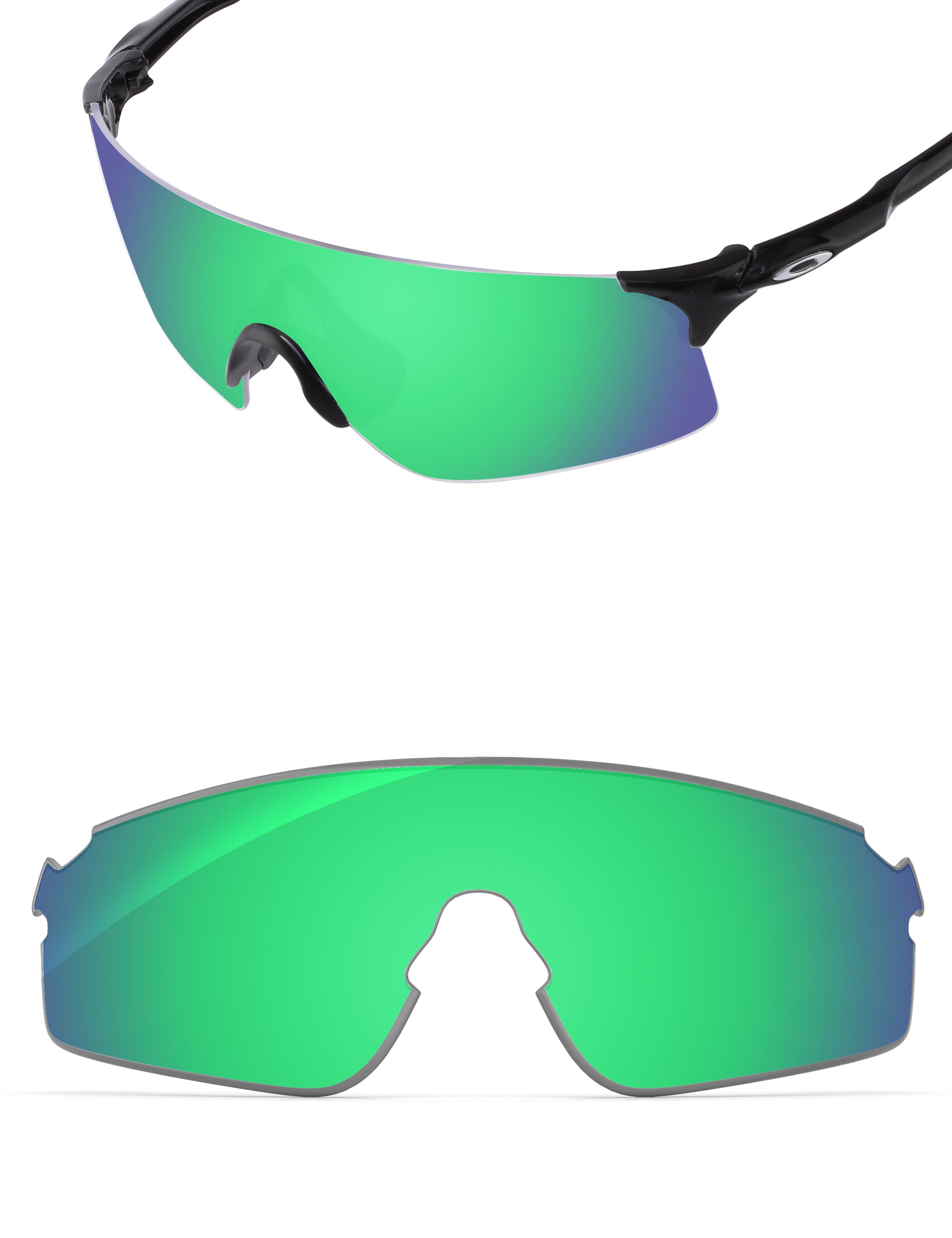 Emerald Green FlashMirror™-Non-Polarized