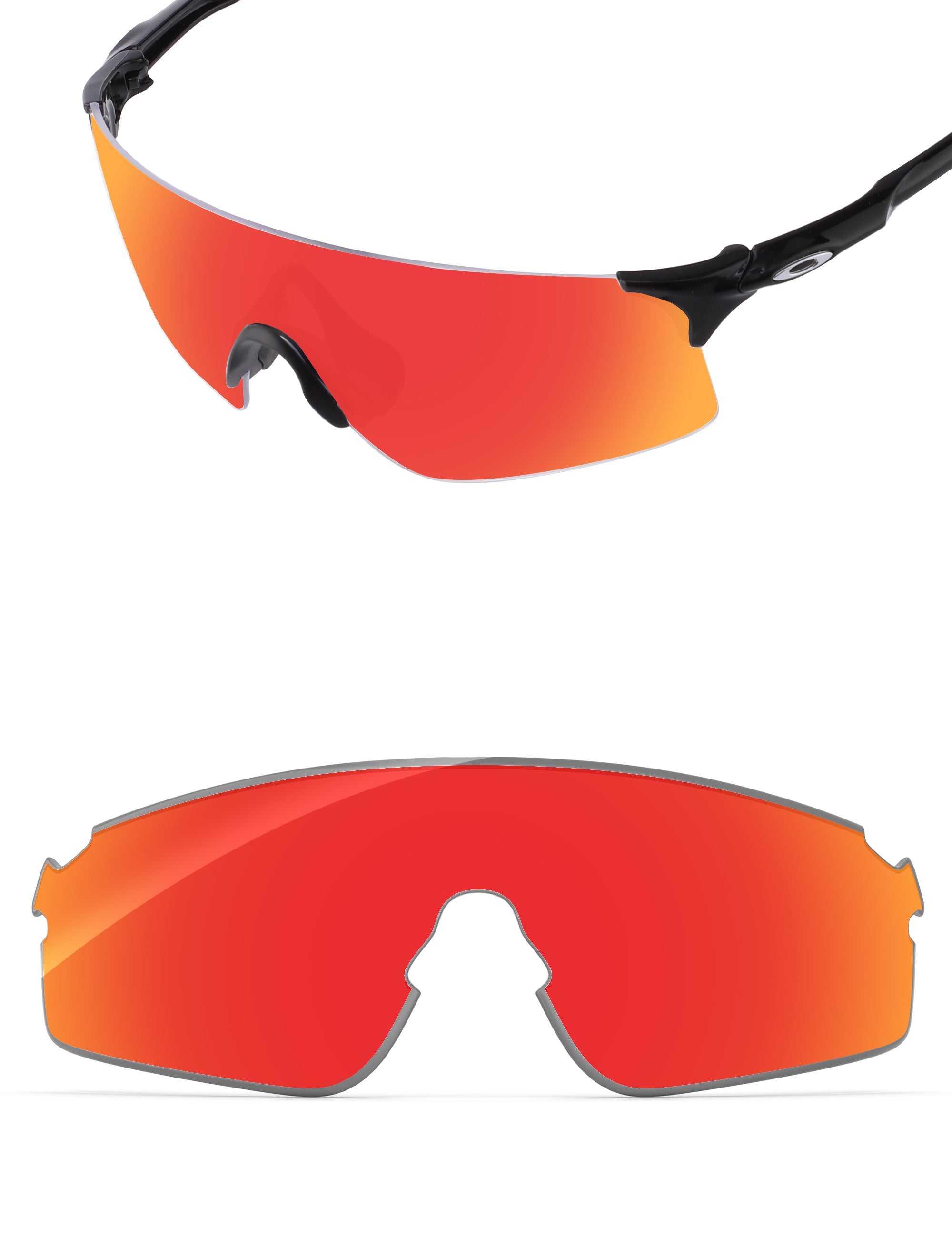 Fire Red FlashMirror™-Non-Polarized