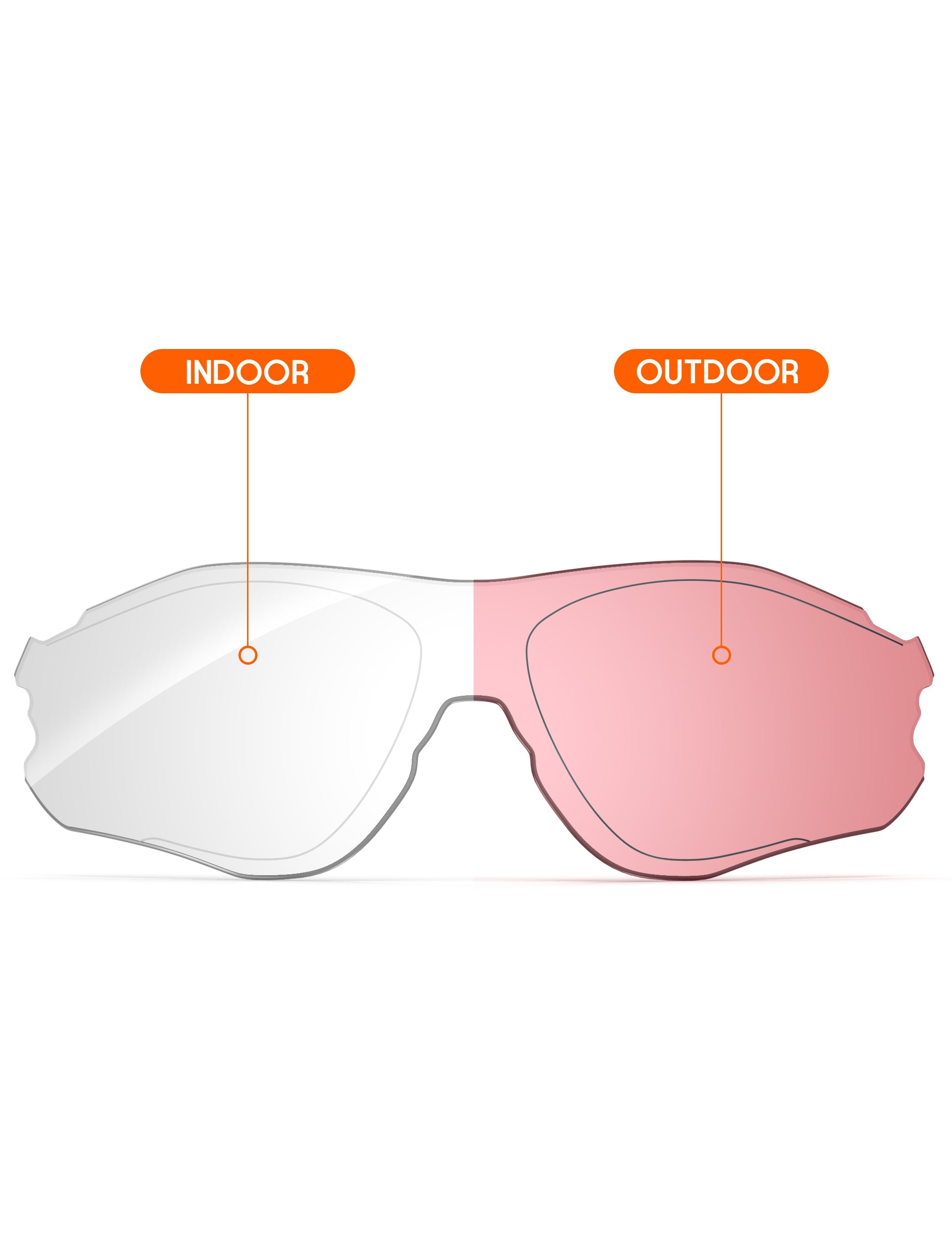 Adapt Pink Photochromic-Non-Polarized