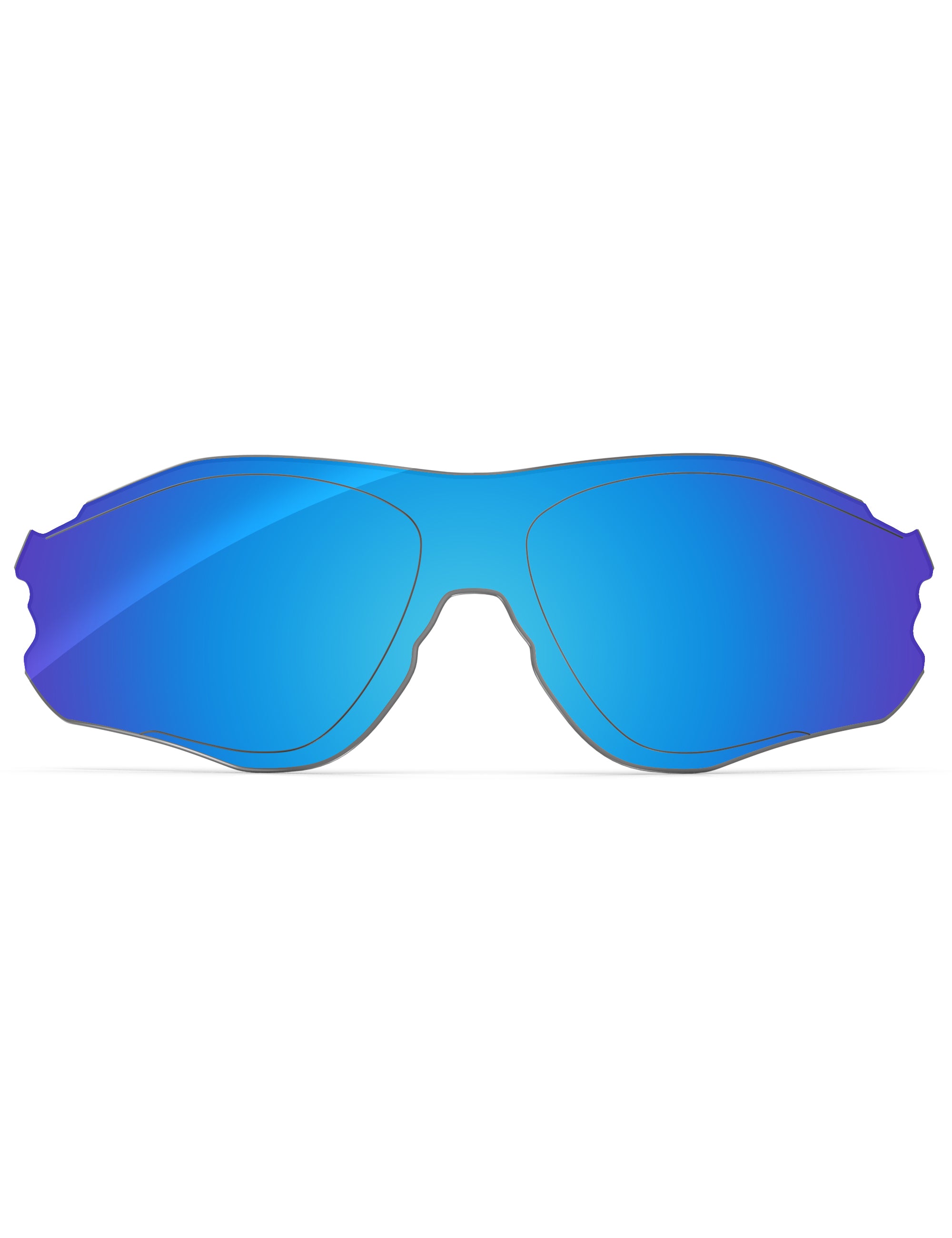 Sky Blue FlashMirror™-Non-Polarized