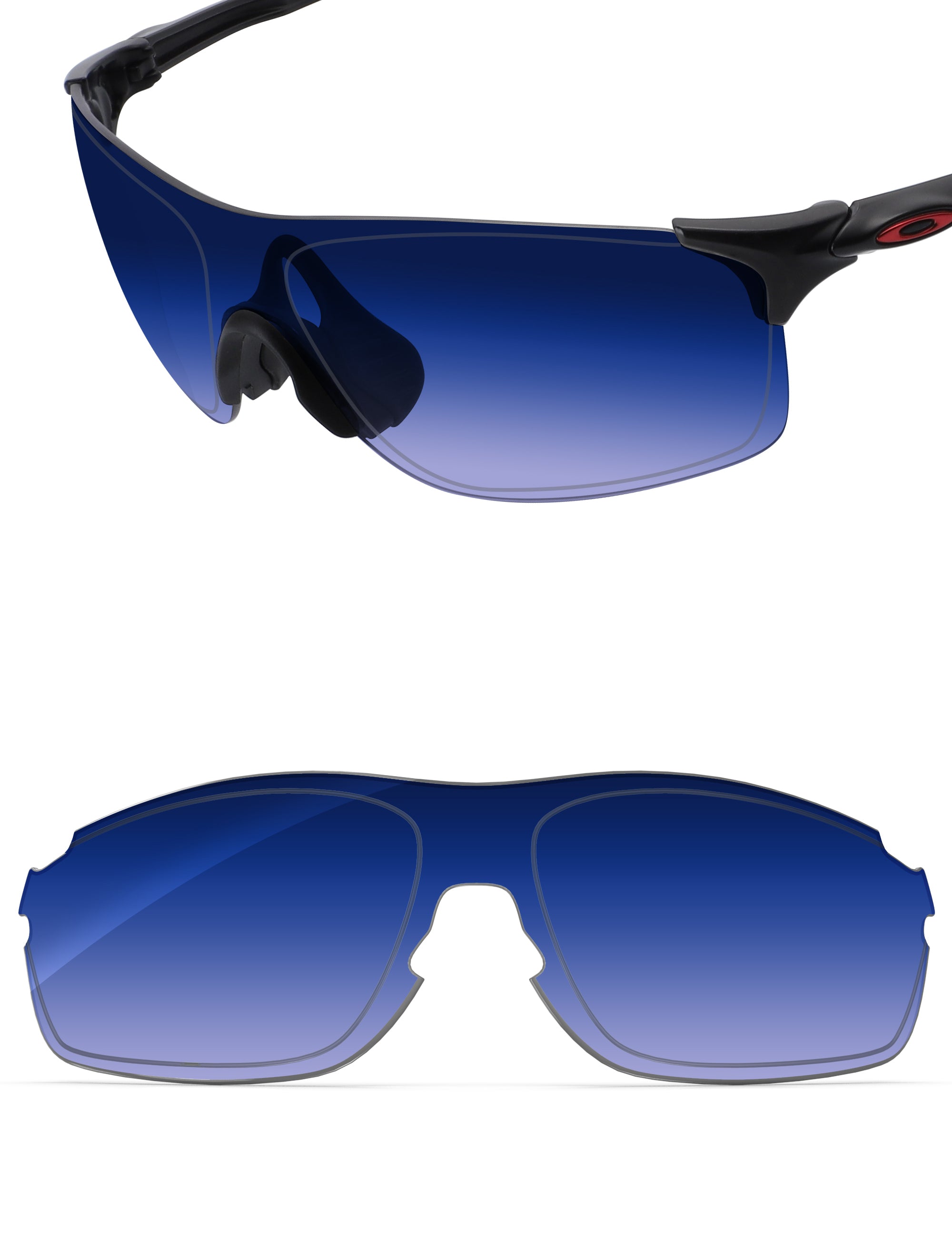 Aqua Blue Gradient-Non-Polarized