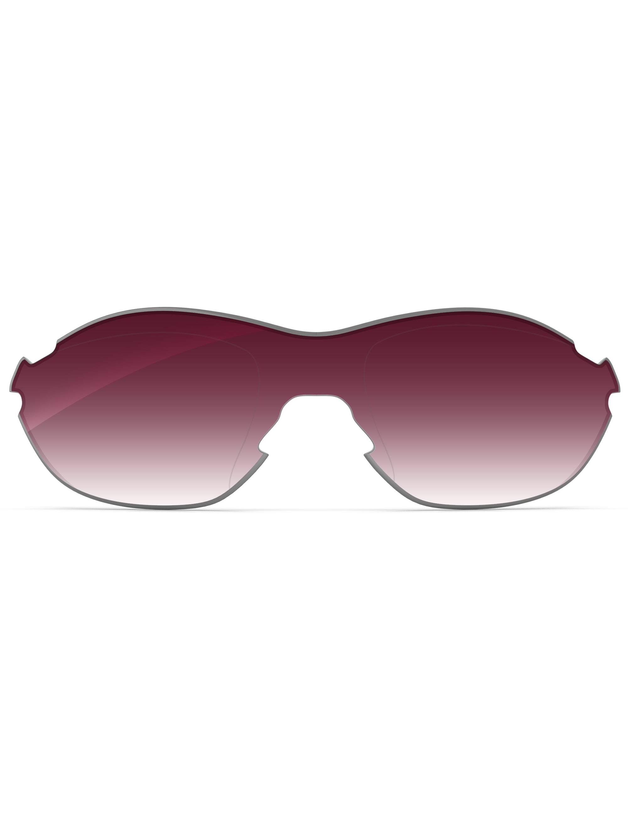 Wine Red Gradient-Non-Polarized