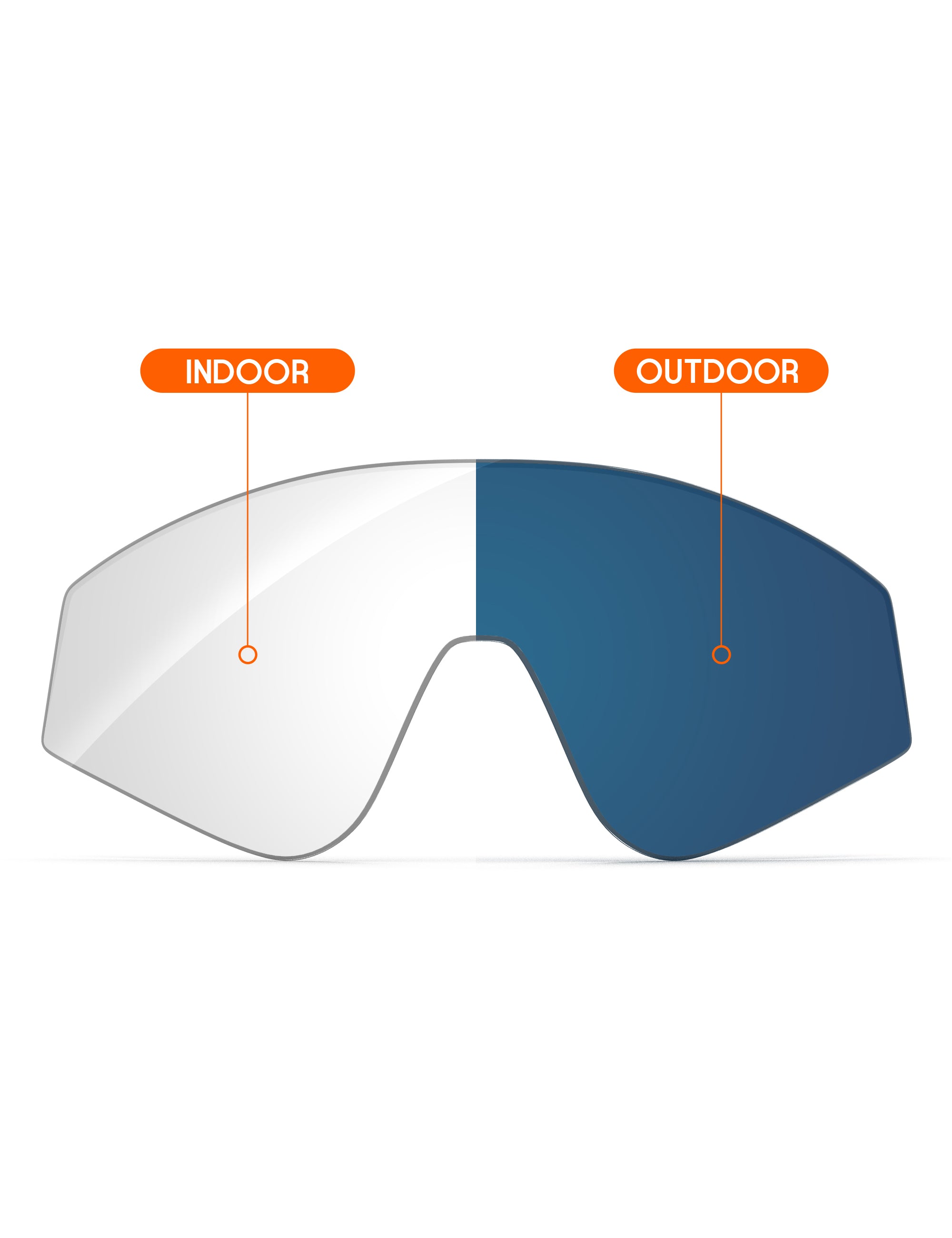 Adapt Blue Photochromic-Non-Polarized