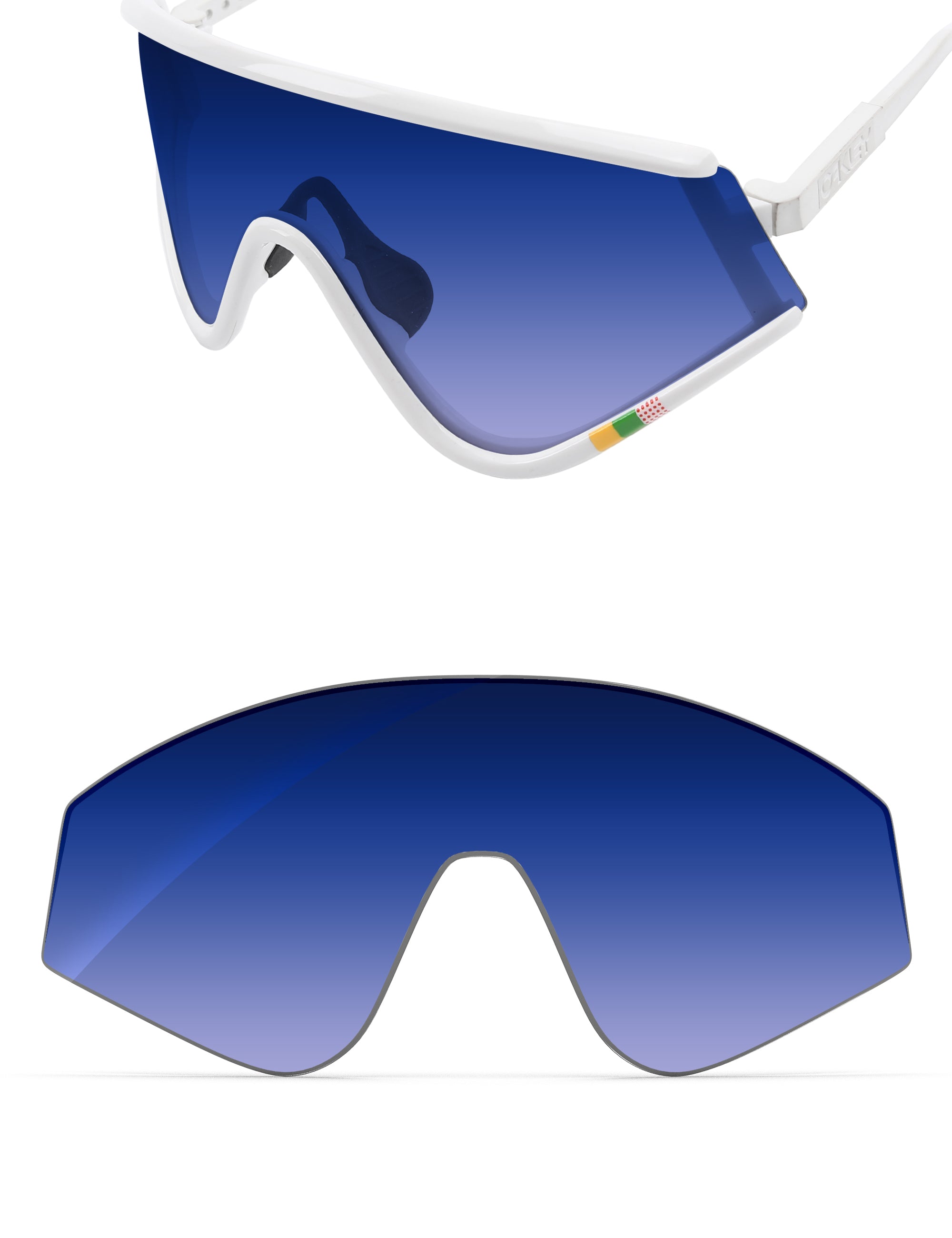 Aqua Blue Gradient-Non-Polarized