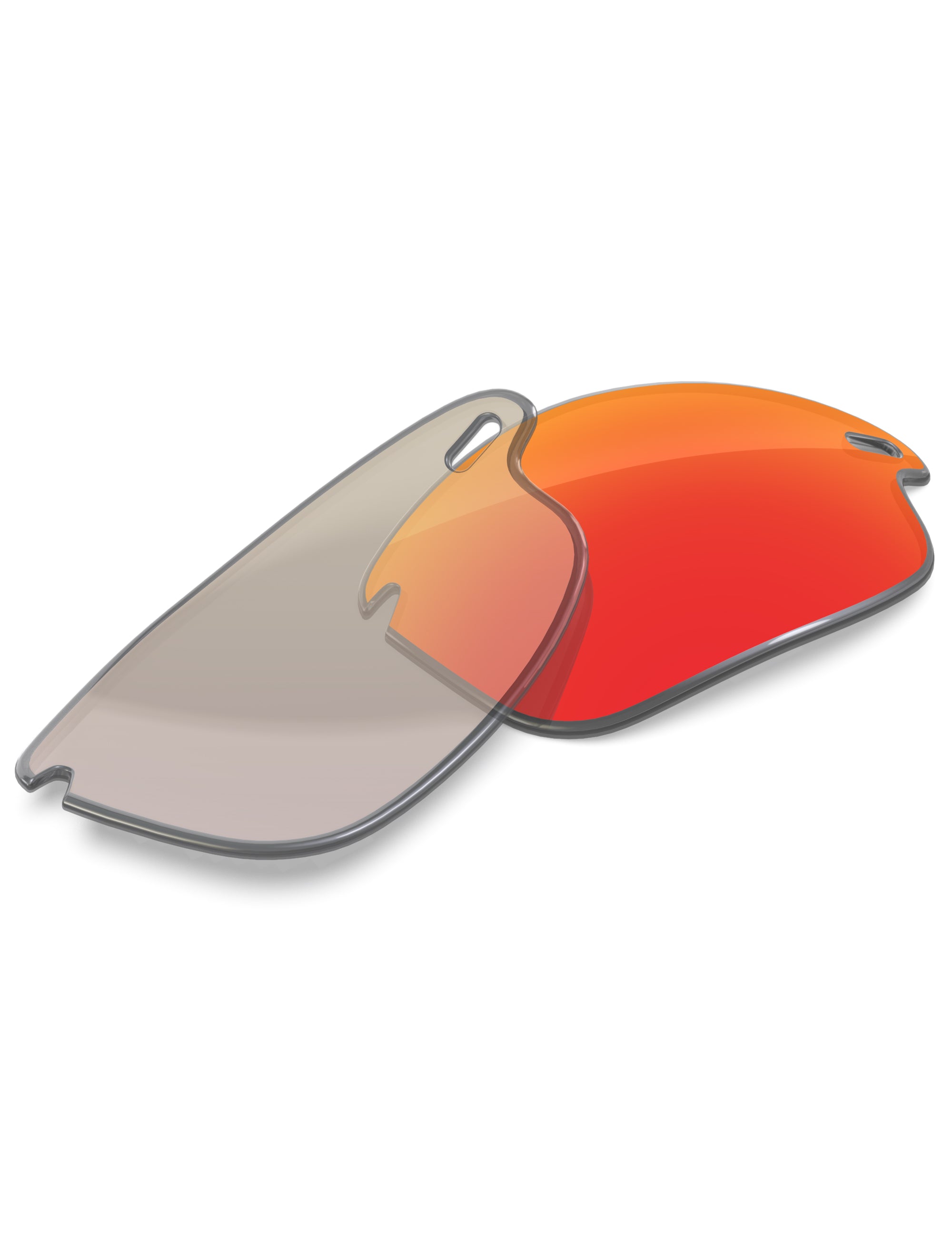 Fire Red FlashMirror™ Photochromic-Non-Polarized