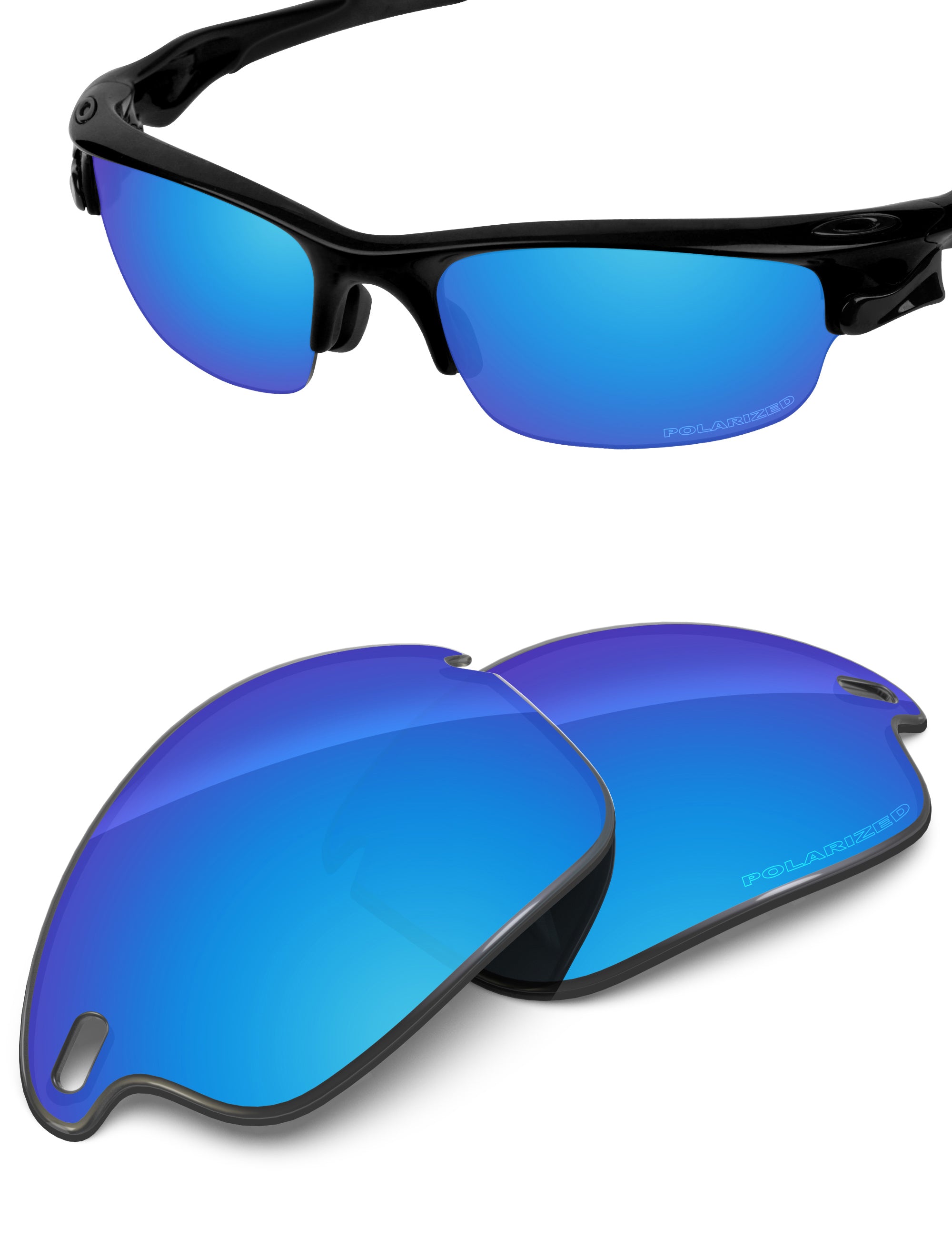 Sky Blue FlashMirror™-Polarized