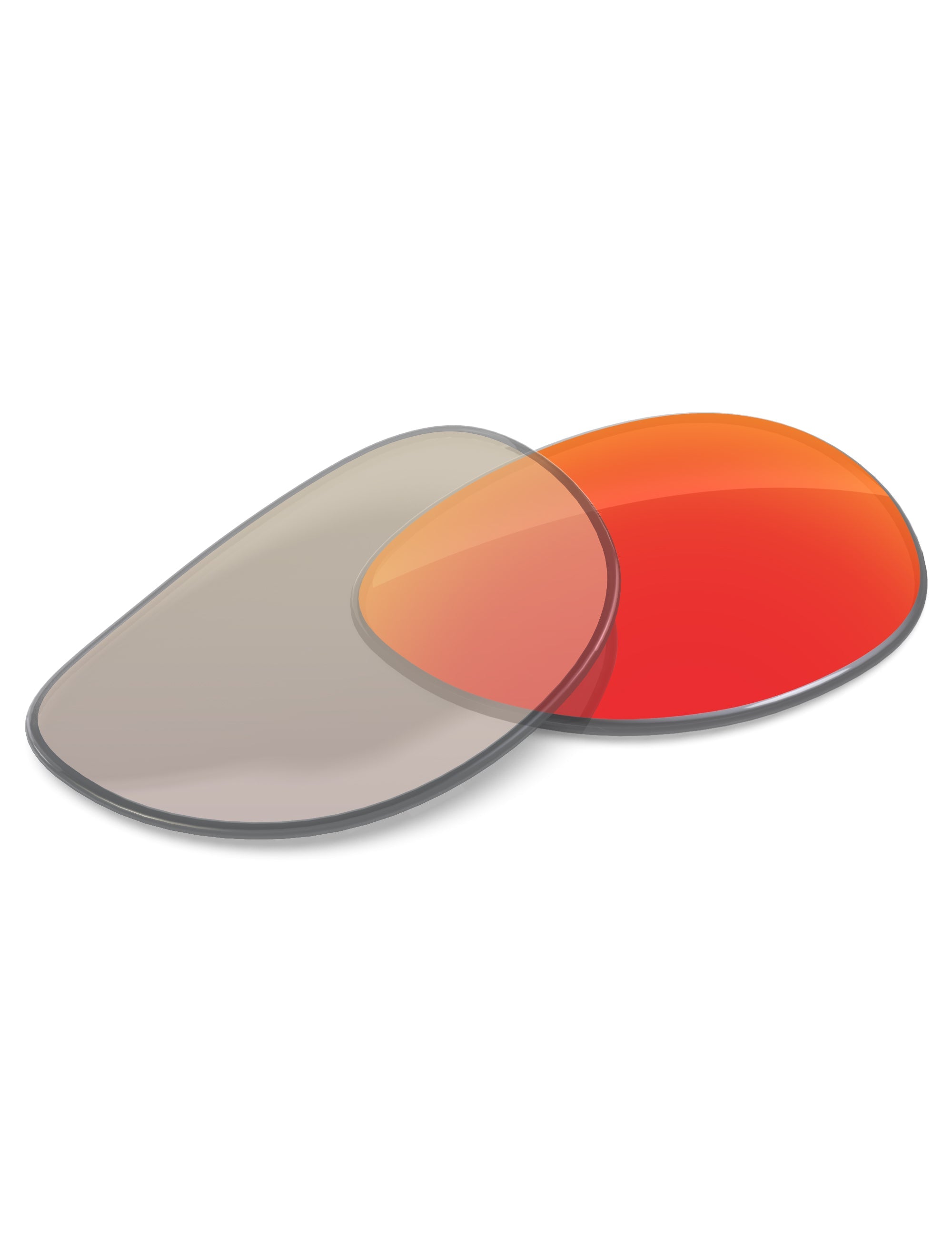 Fire Red FlashMirror™ Photochromic-Non-Polarized