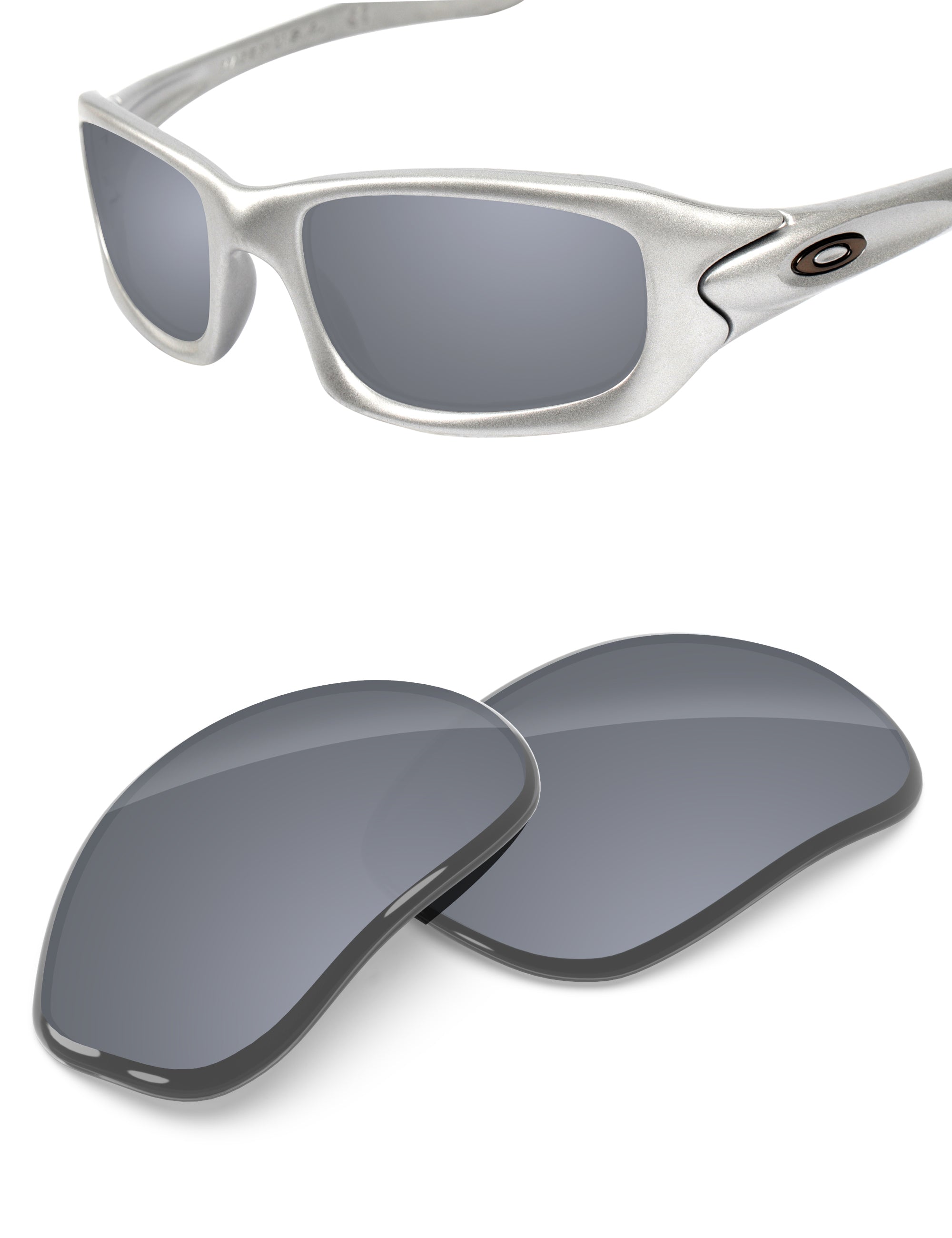 Silver Metallic FlashMirror™-Non-Polarized