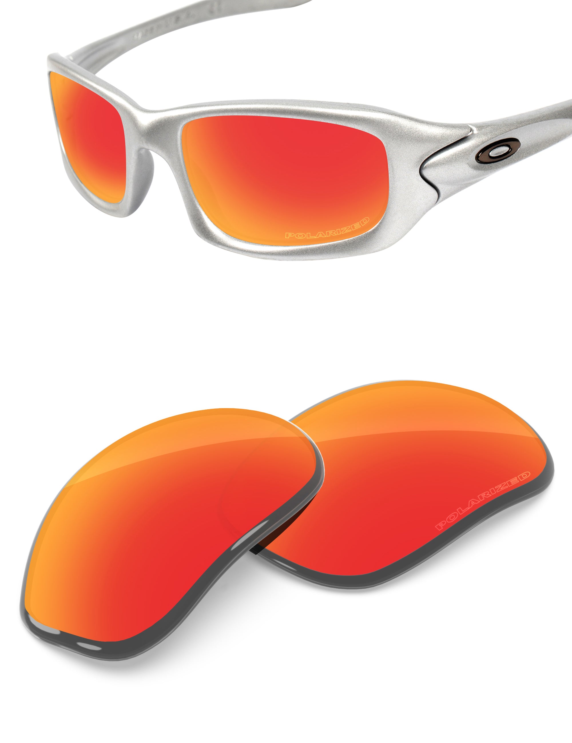 Fire Red FlashMirror™-Polarized