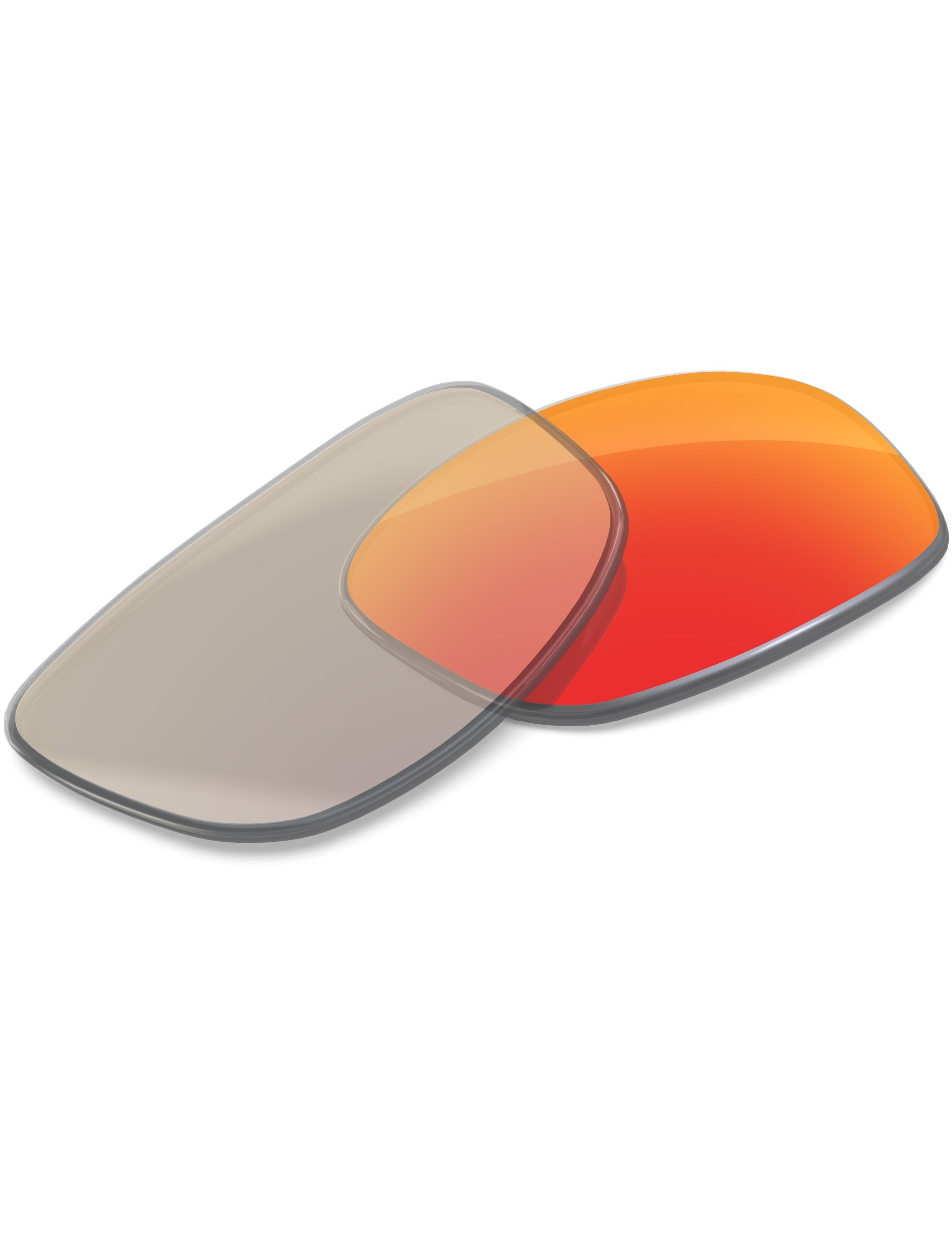 Fire Red FlashMirror™ Photochromic-Non-Polarized