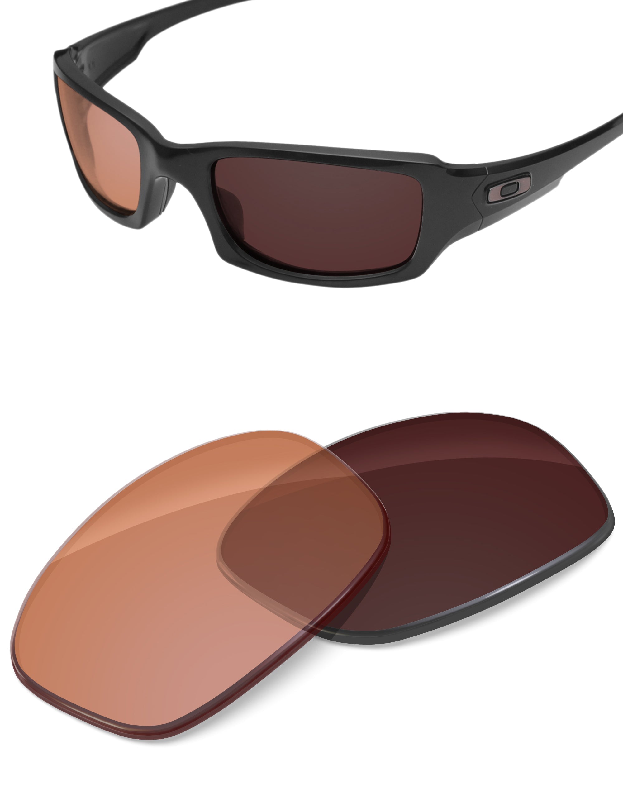 Orange Tint Photochromic-Non-Polarized