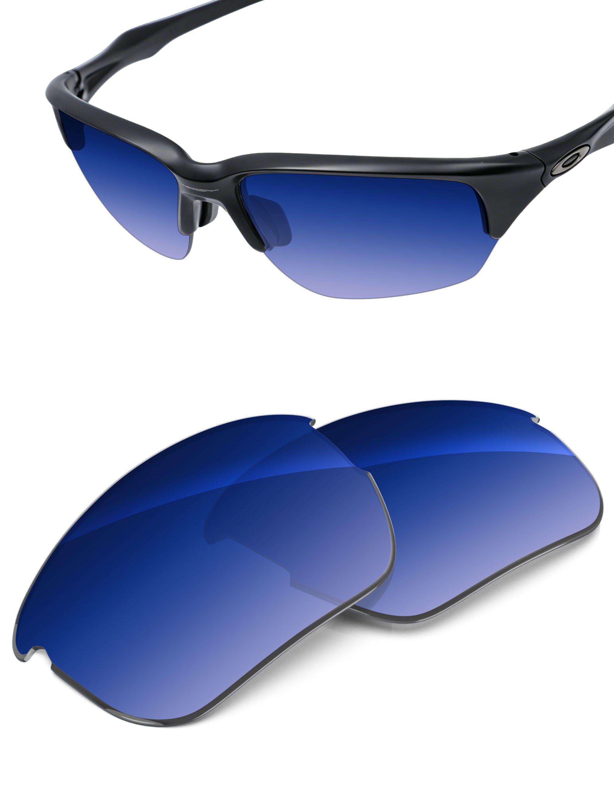 Aqua Blue Gradient-Non-Polarized