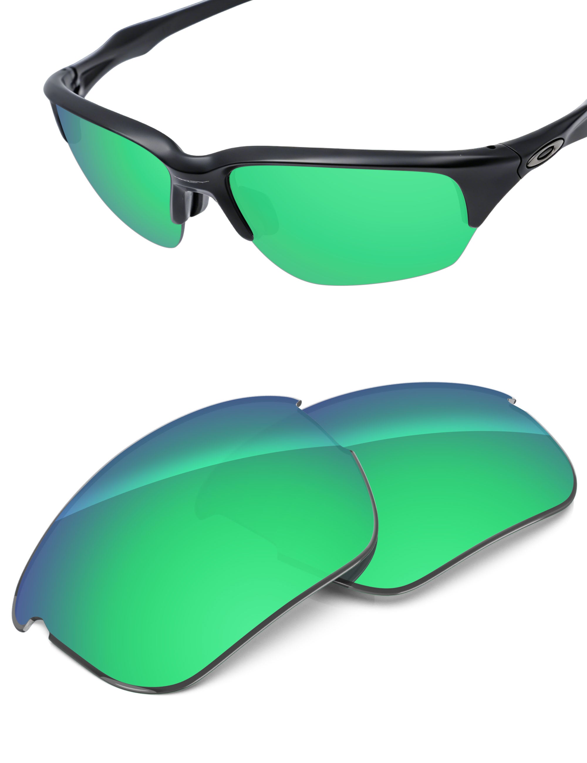 Emerald Green FlashMirror™-Non-Polarized
