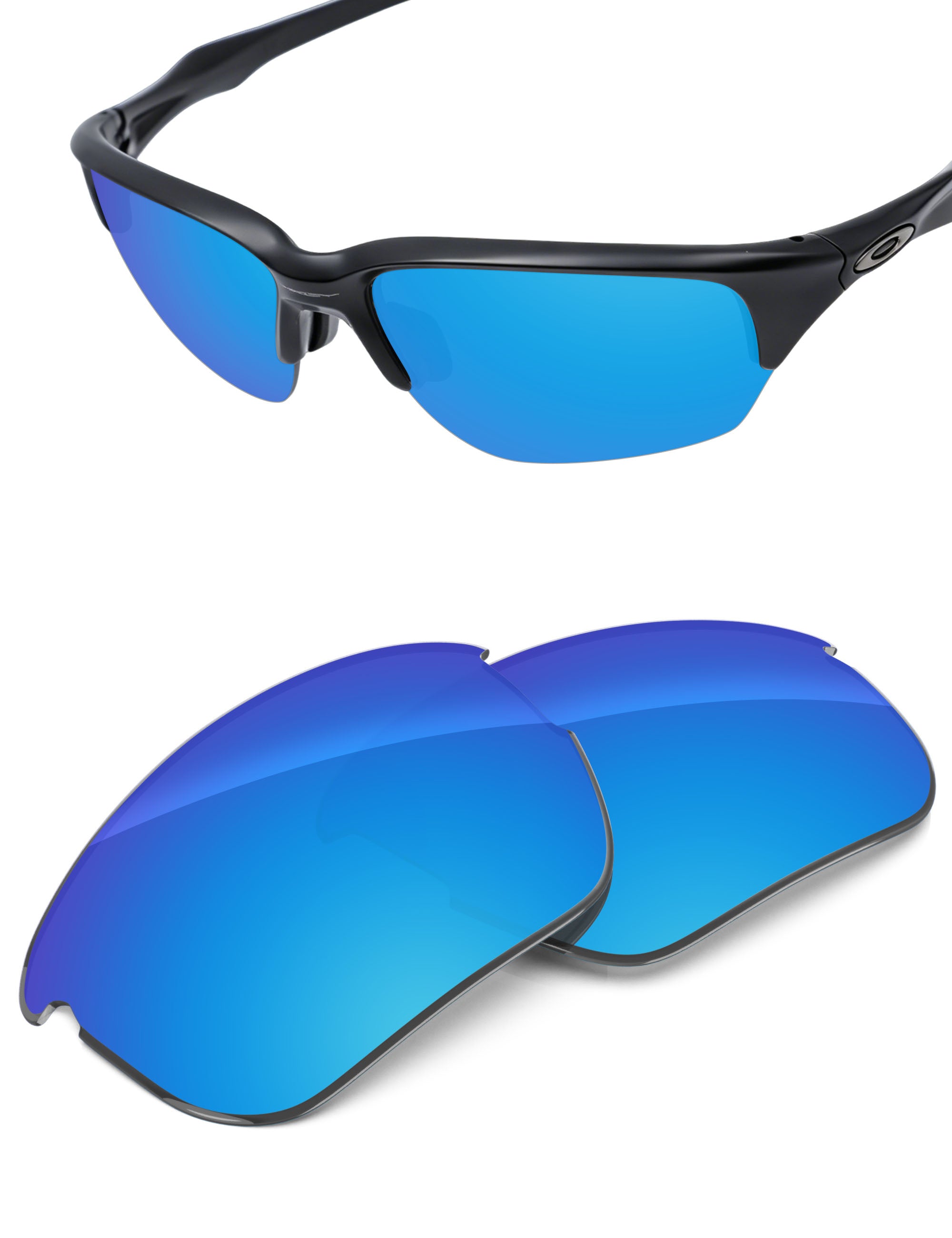 Sky Blue FlashMirror™-Non-Polarized