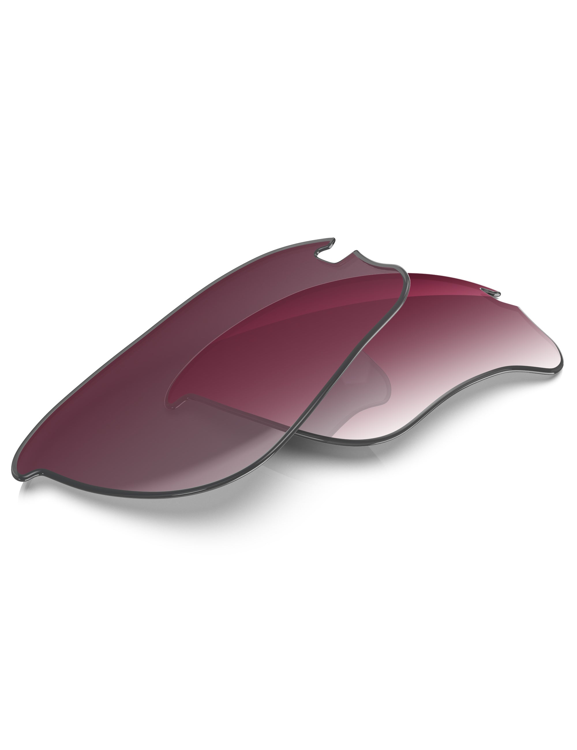 Wine Red Gradient-Non-Polarized