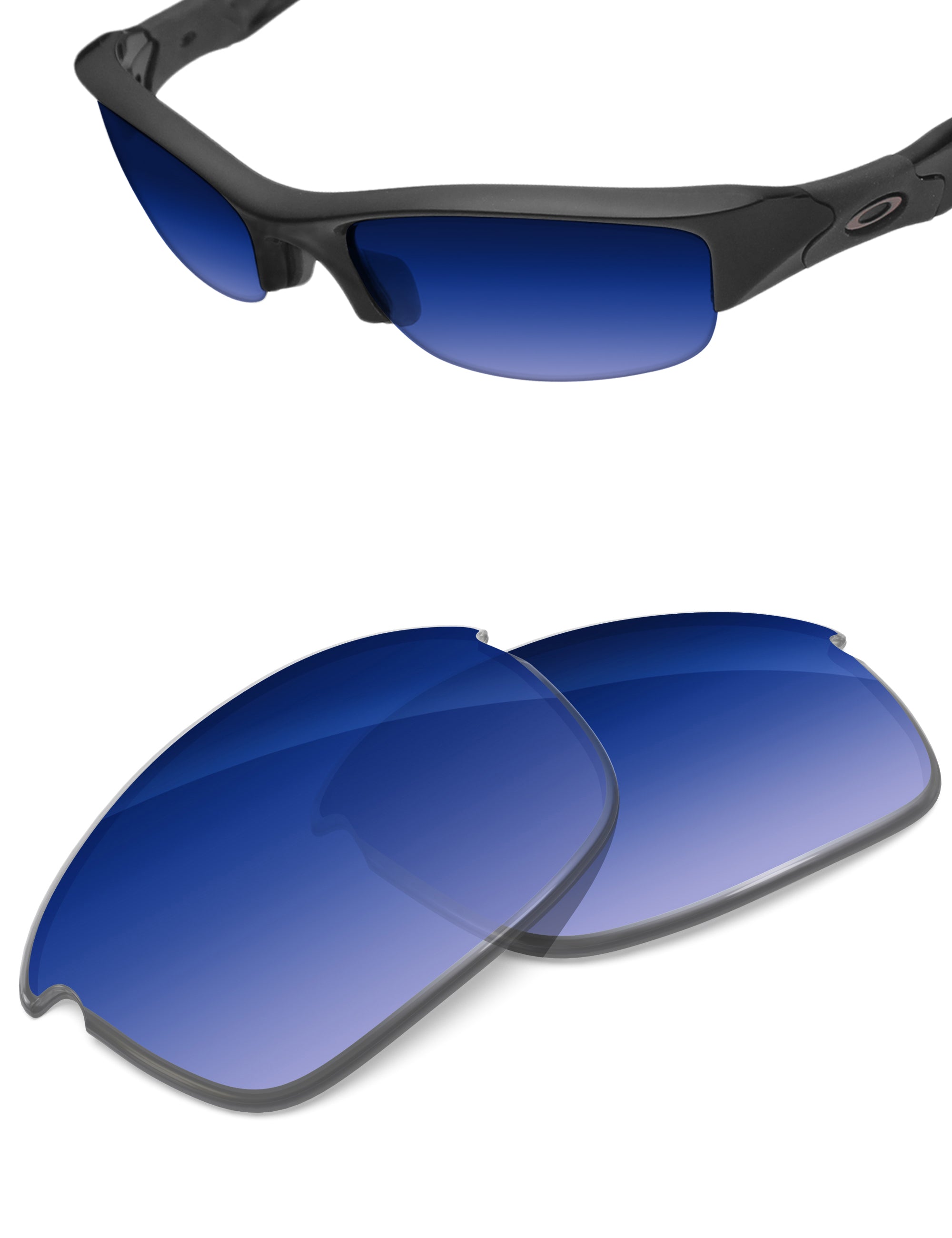 Aqua Blue Gradient-Non-Polarized