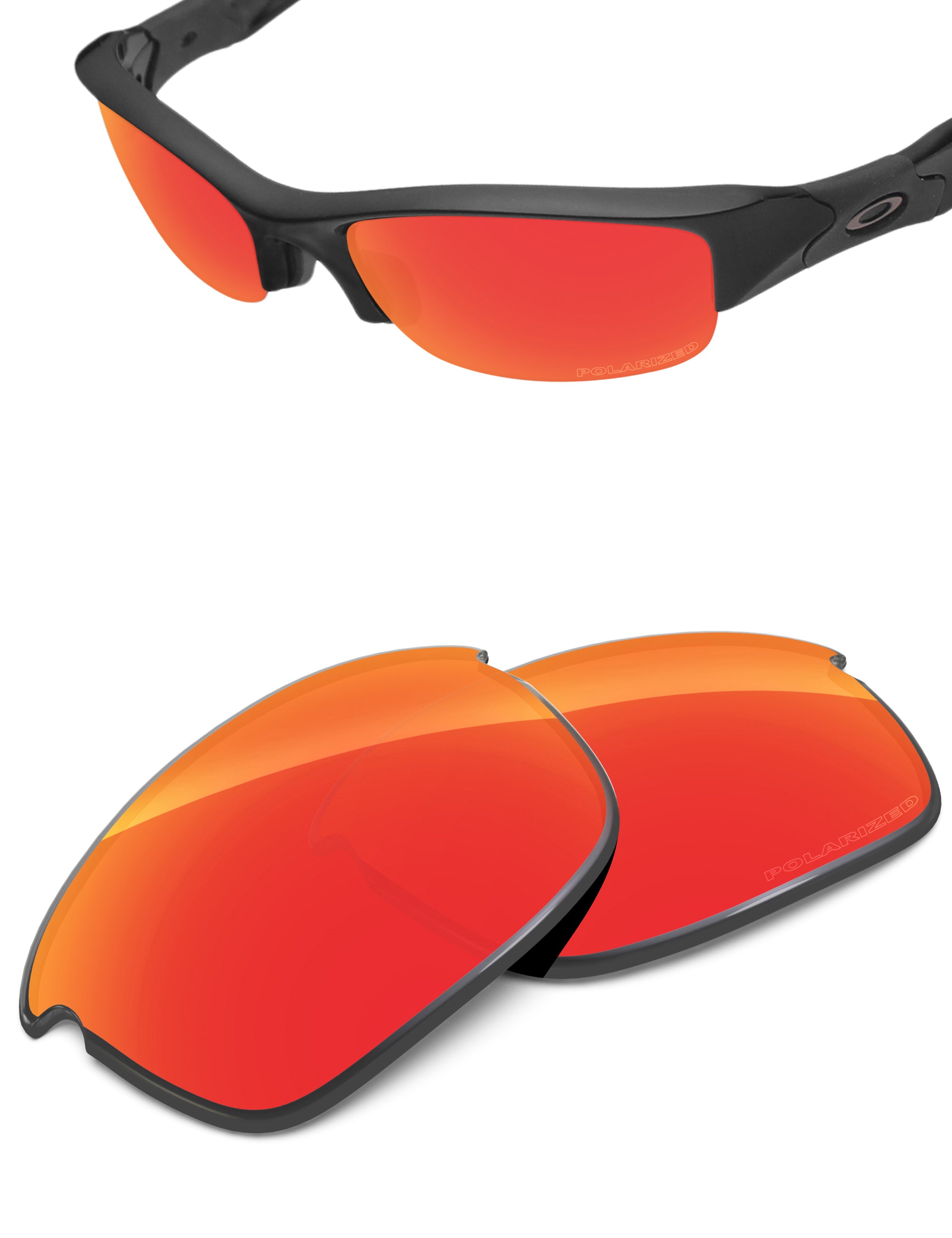 Fire Red FlashMirror™-Polarized