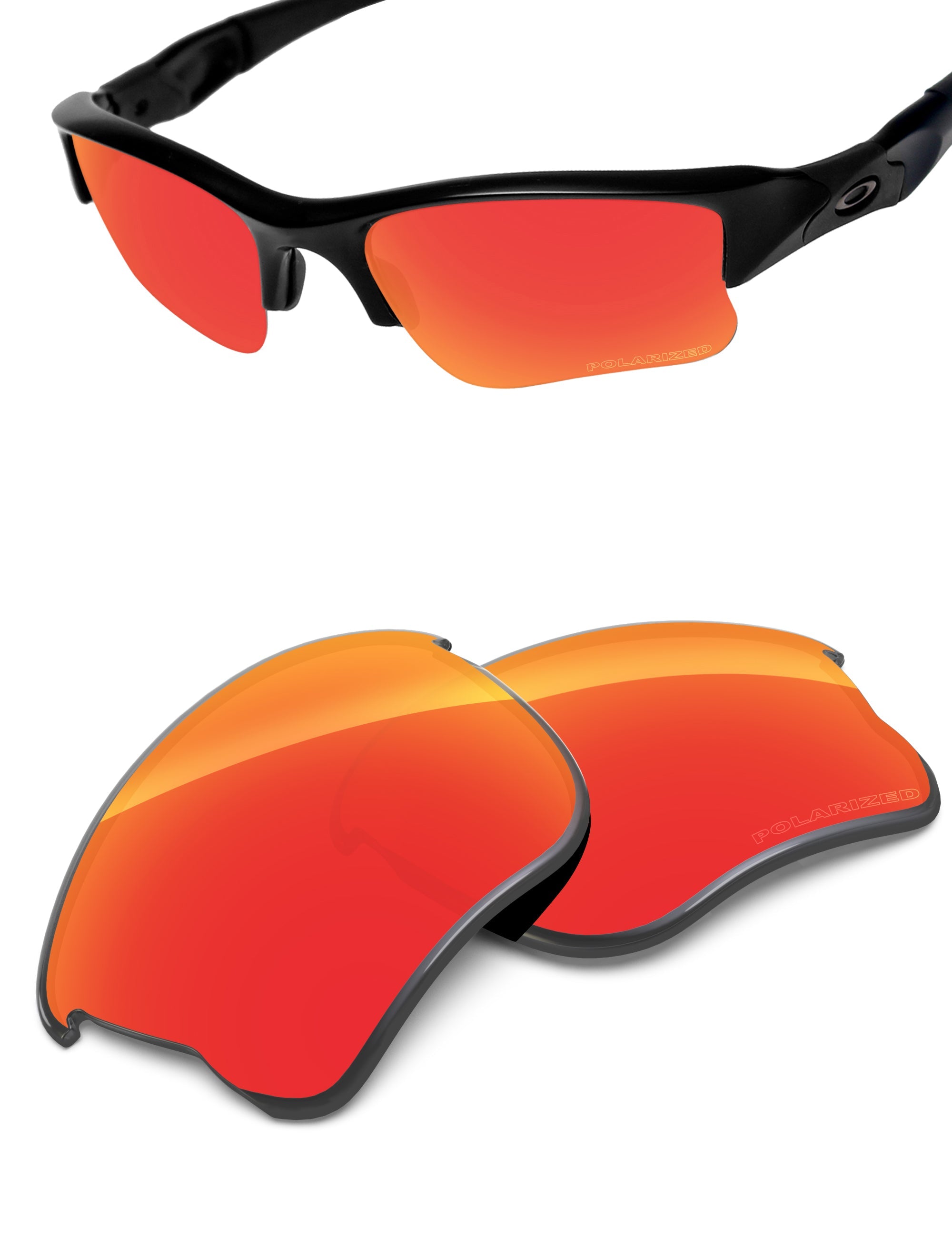 Fire Red FlashMirror™-Polarized