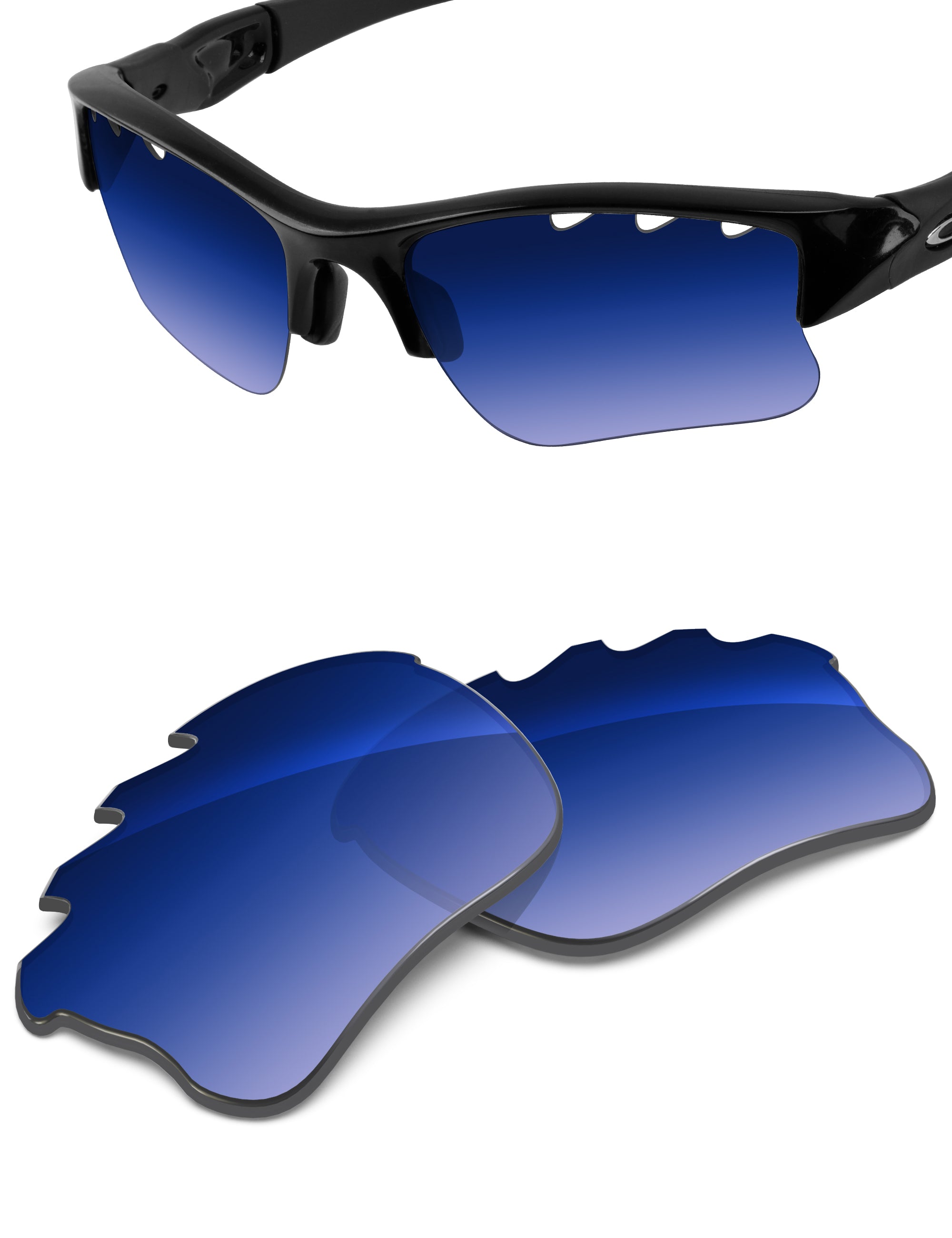 Aqua Blue Gradient-Non-Polarized
