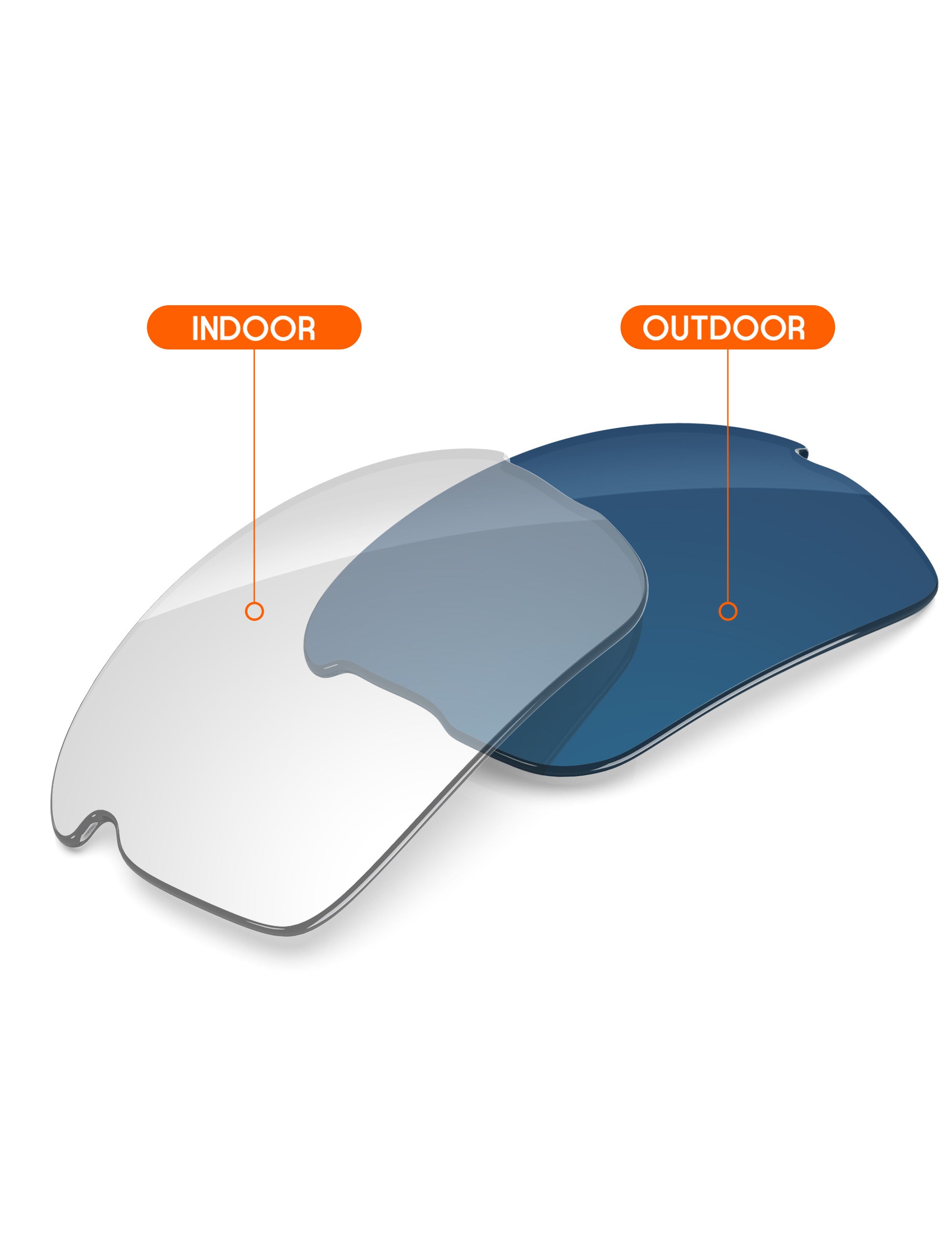Adapt Blue Photochromic-Non-Polarized