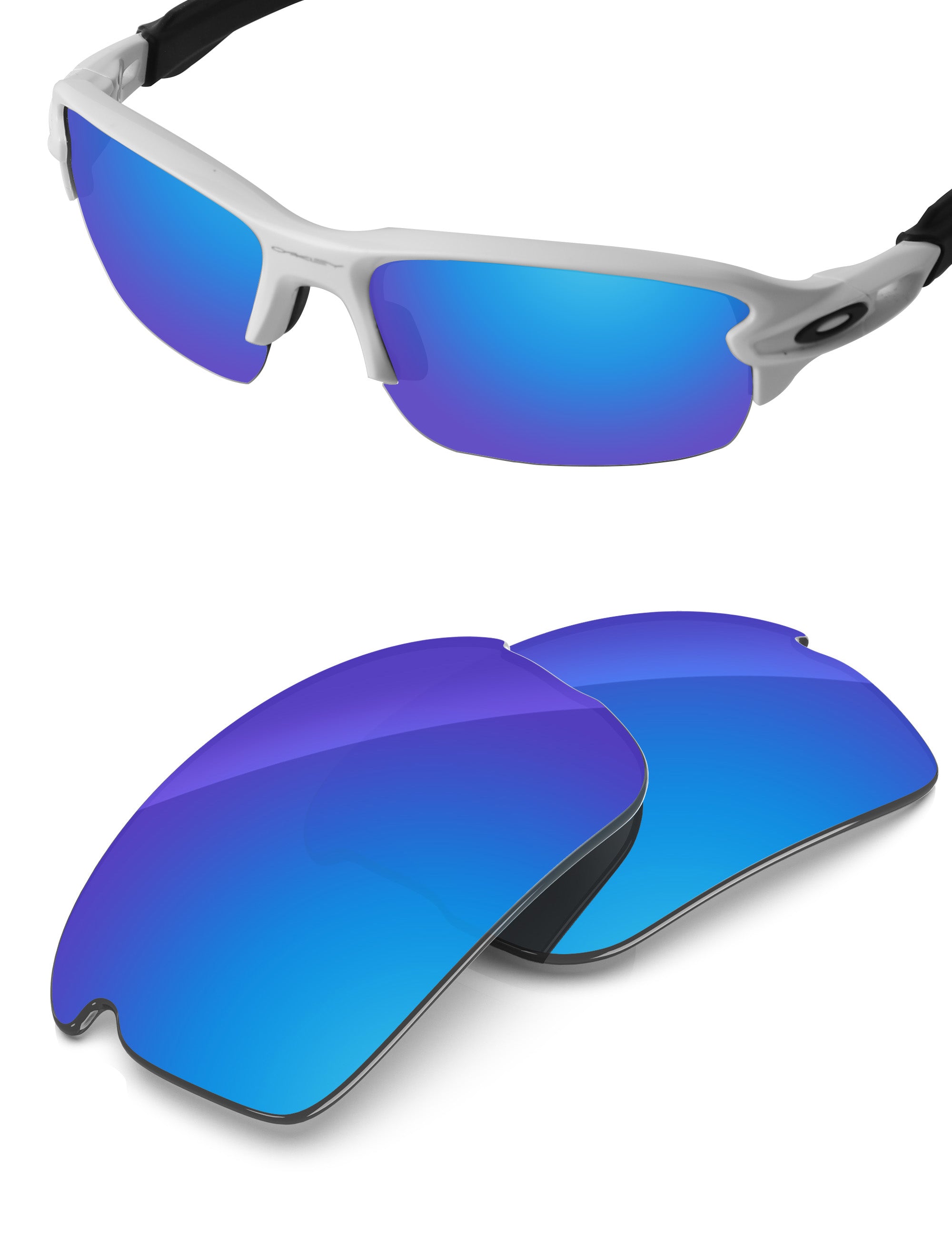 Sky Blue FlashMirror™-Non-Polarized