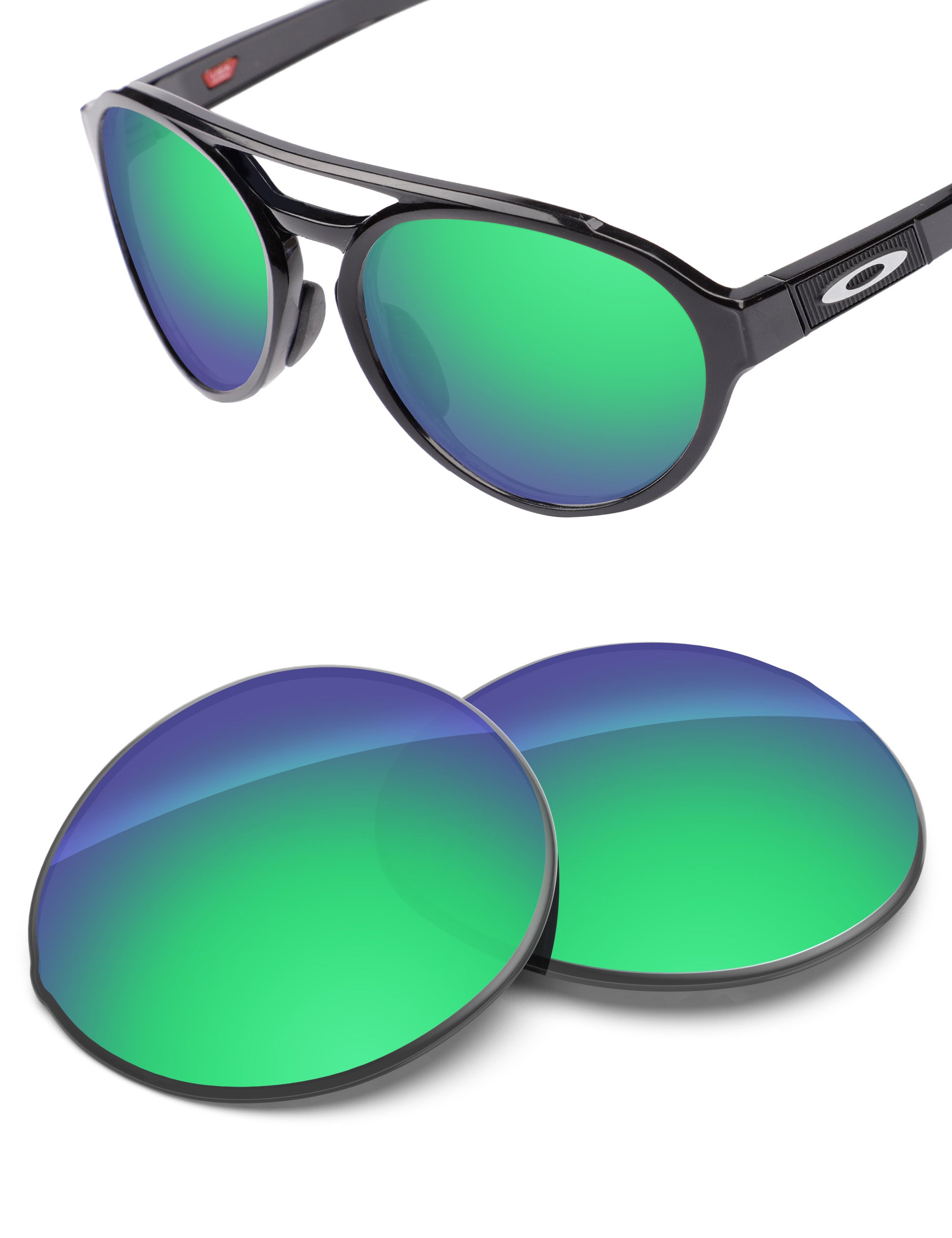 Emerald Green FlashMirror™-Non-Polarized