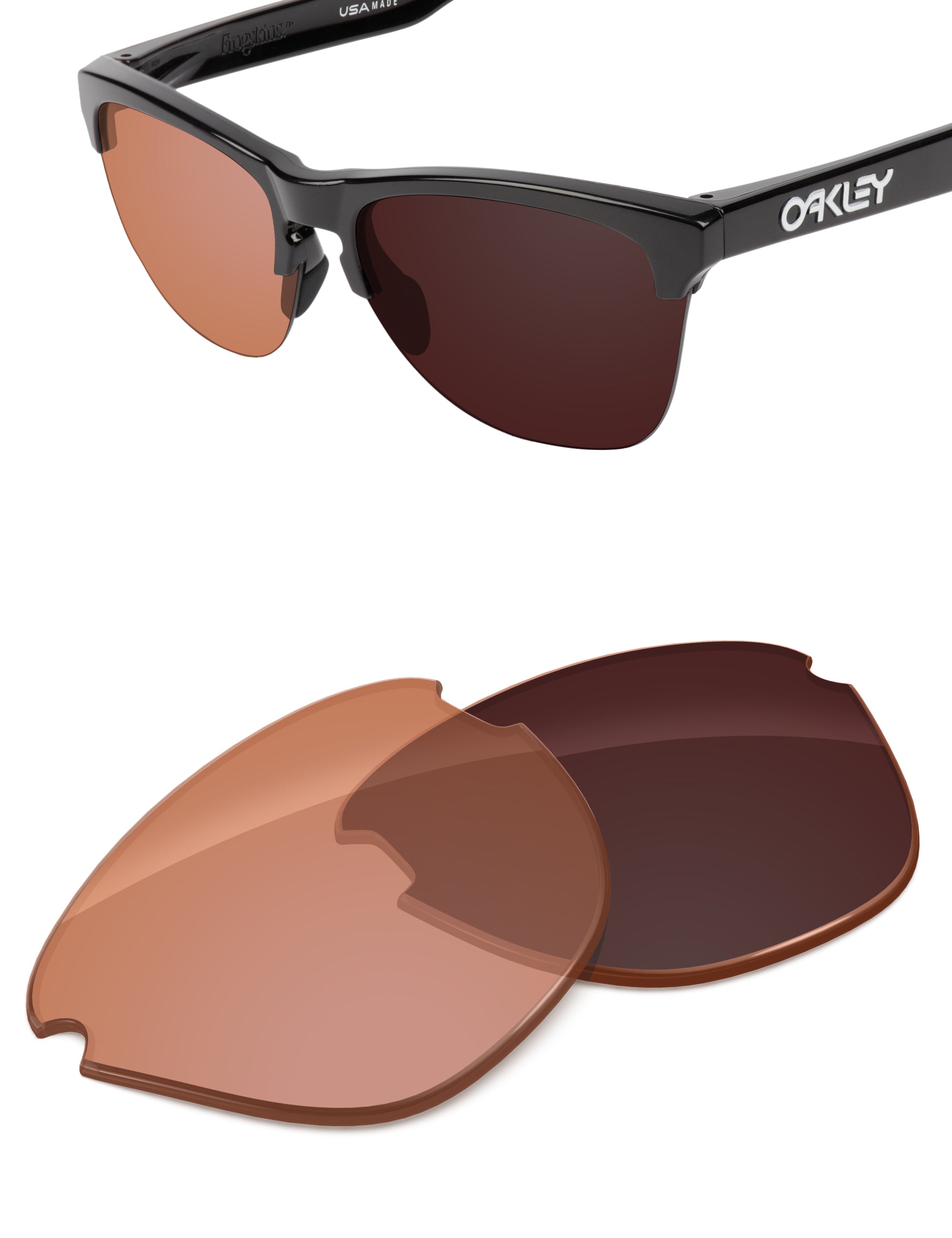 Orange Tint Photochromic-Non-Polarized