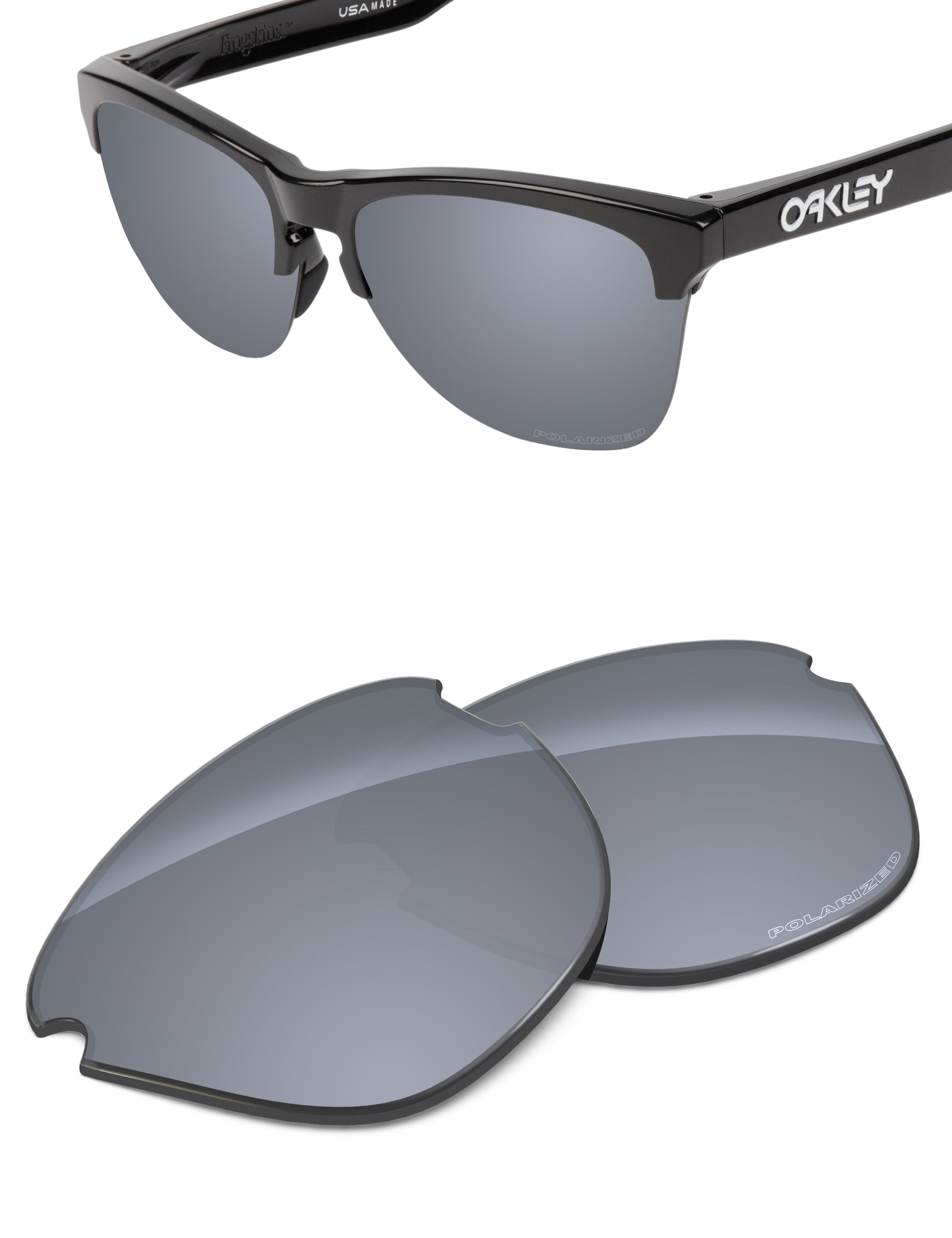 Silver Metallic FlashMirror™-Polarized