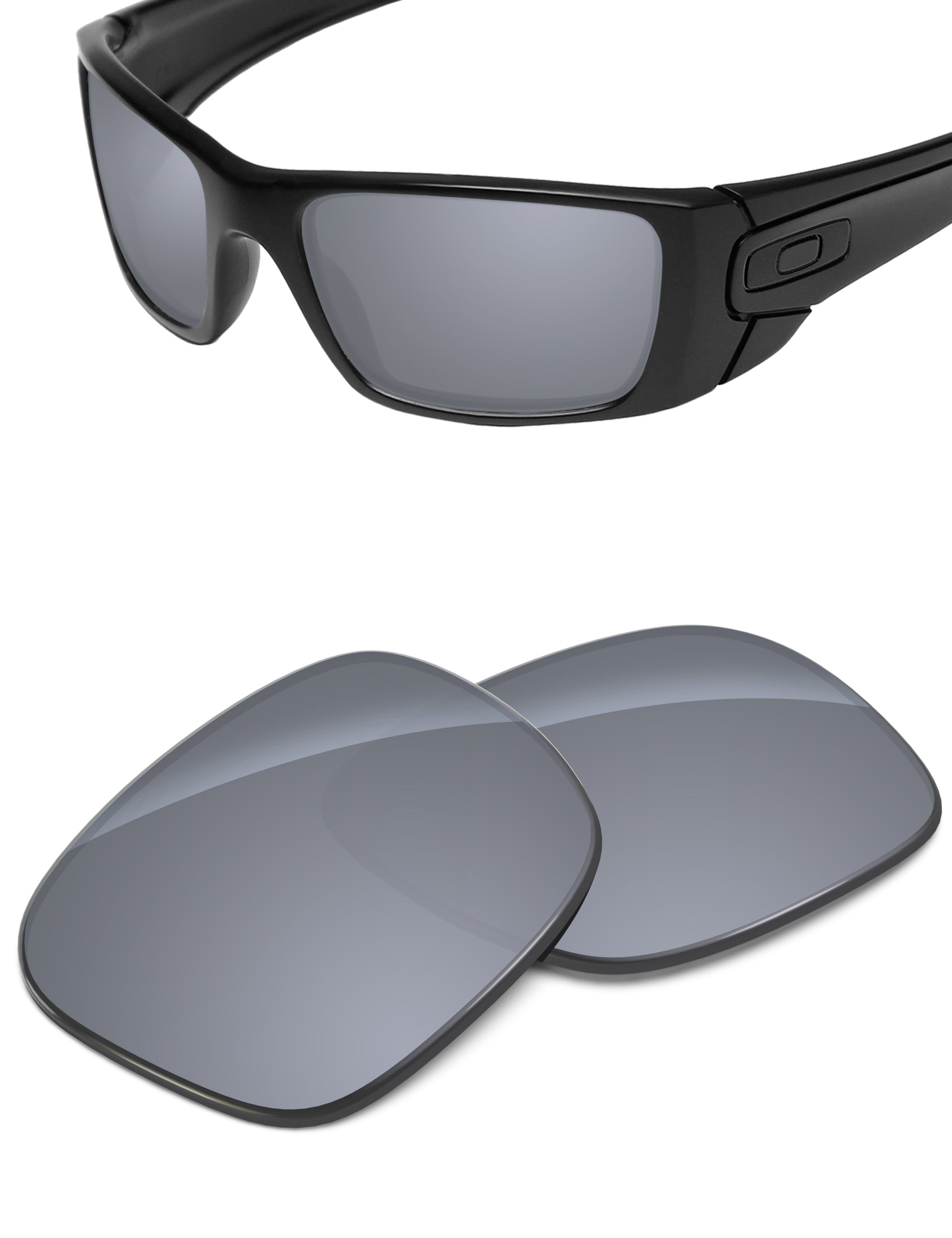 Silver Metallic FlashMirror™-Non-Polarized
