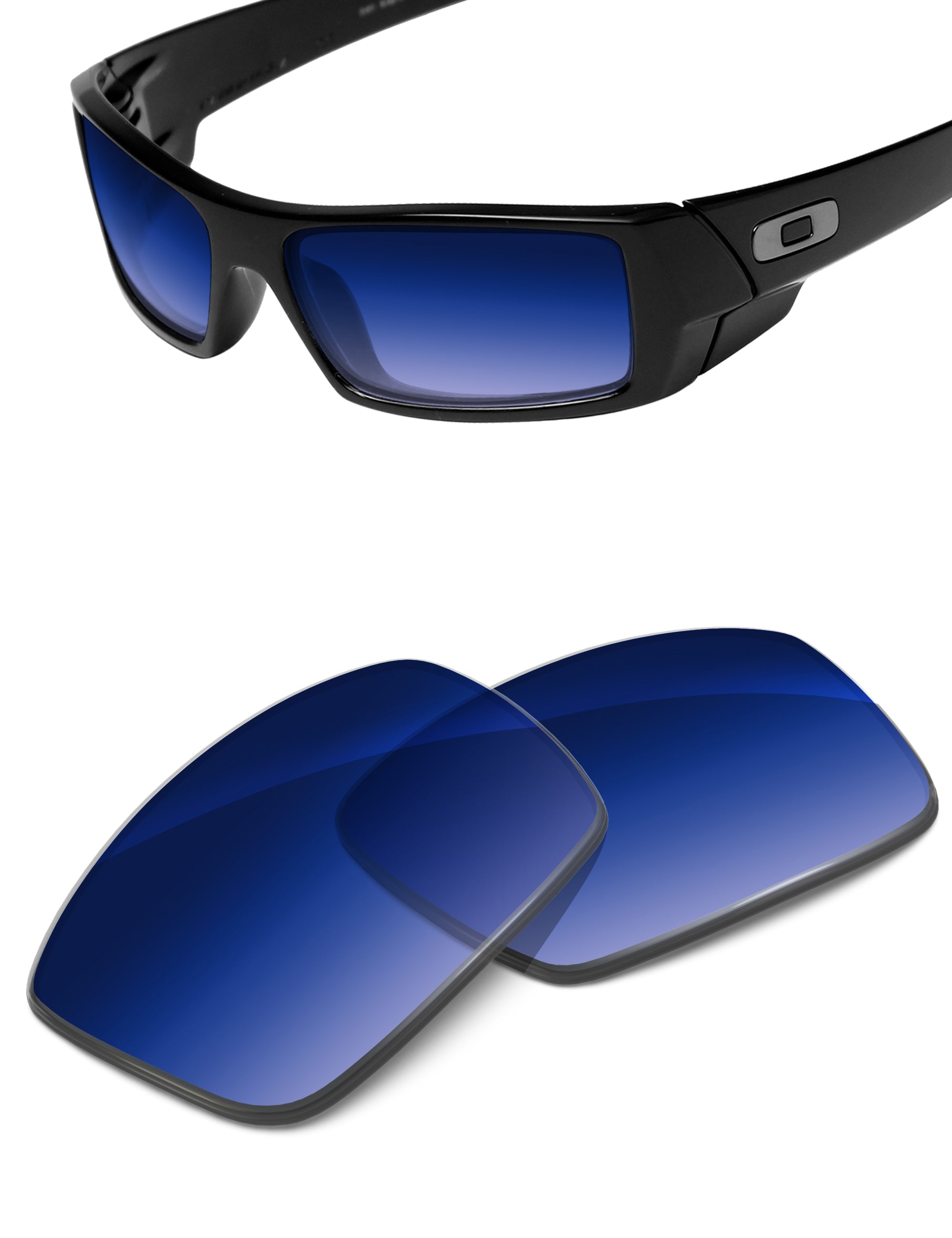 Aqua Blue Gradient-Non-Polarized