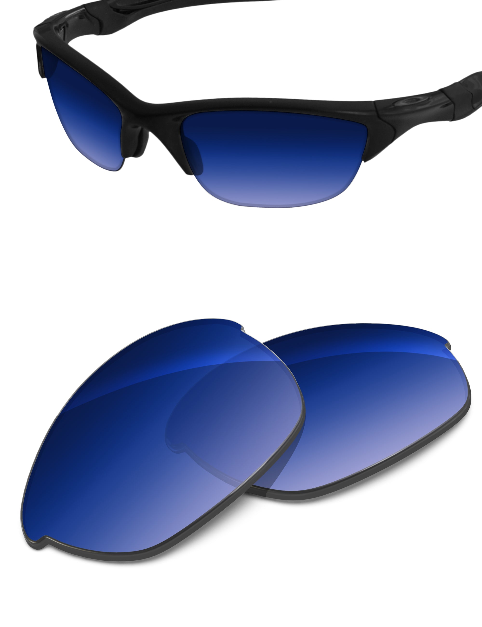 Aqua Blue Gradient-Non-Polarized
