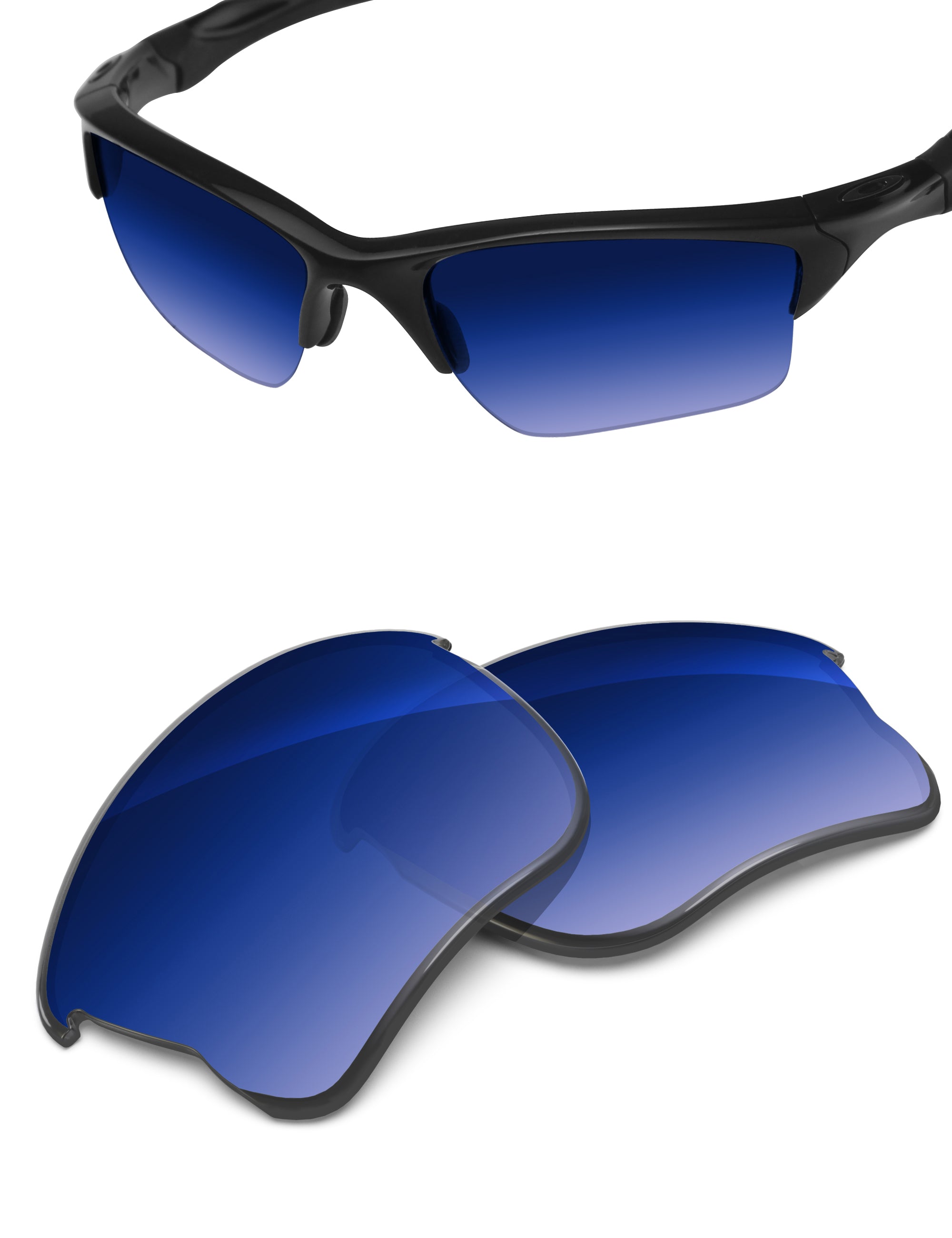 Aqua Blue Gradient-Non-Polarized