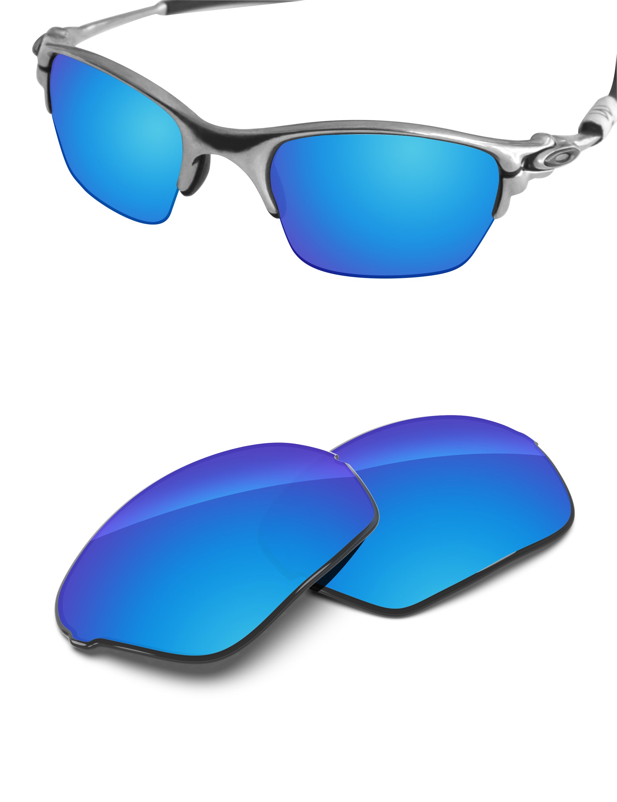 Sky Blue FlashMirror™-Non-Polarized