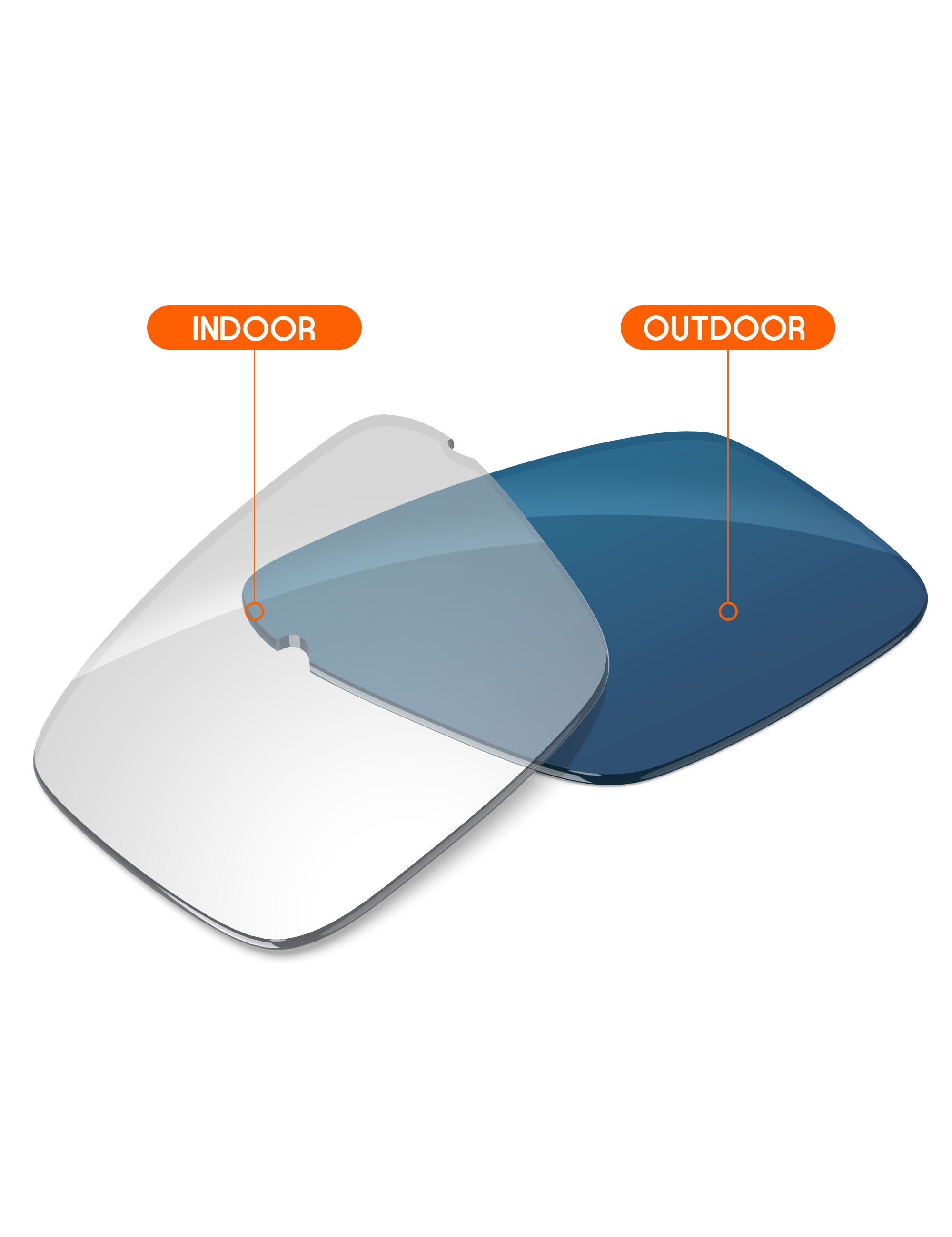 Adapt Blue Photochromic-Non-Polarized