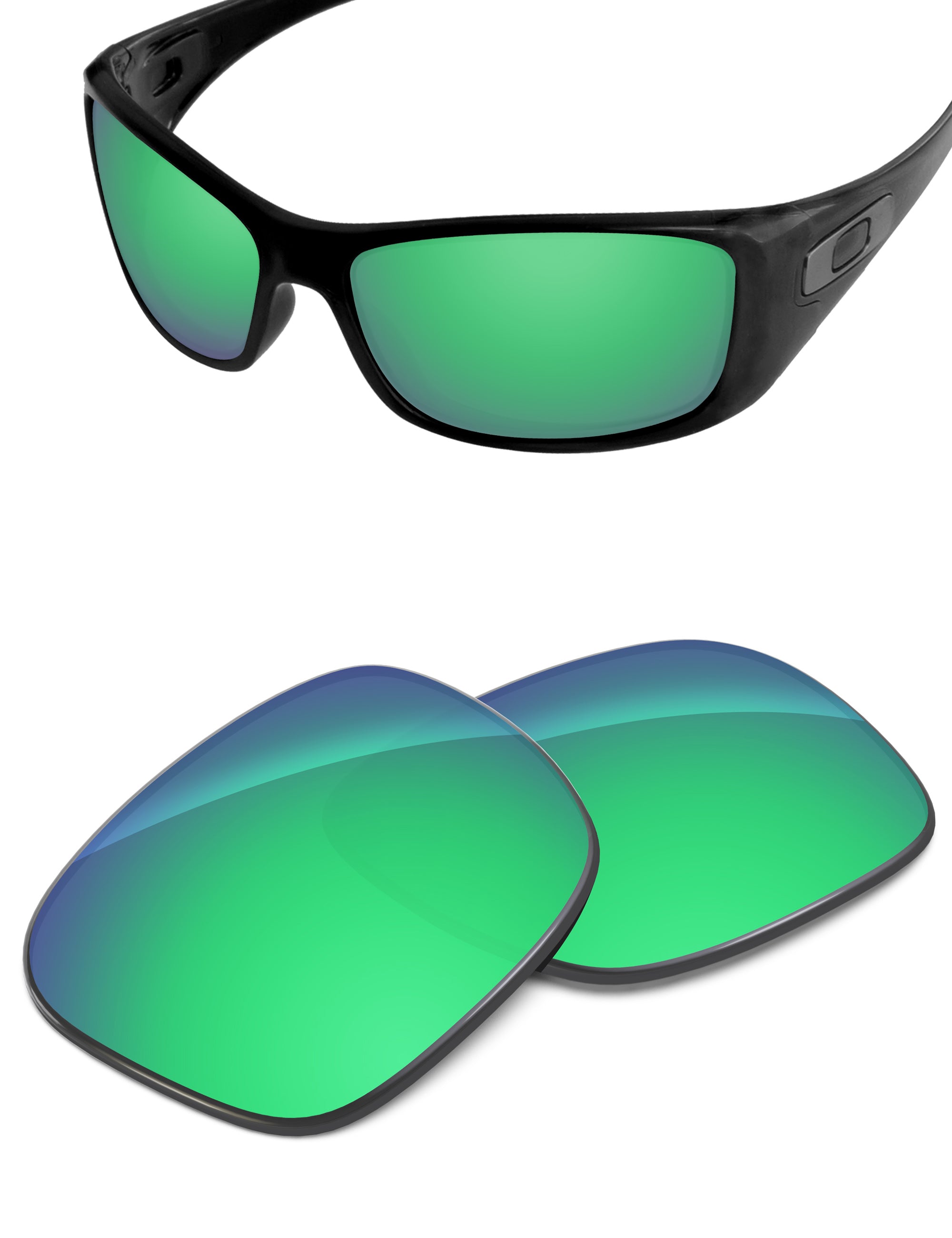 Emerald Green FlashMirror™-Non-Polarized