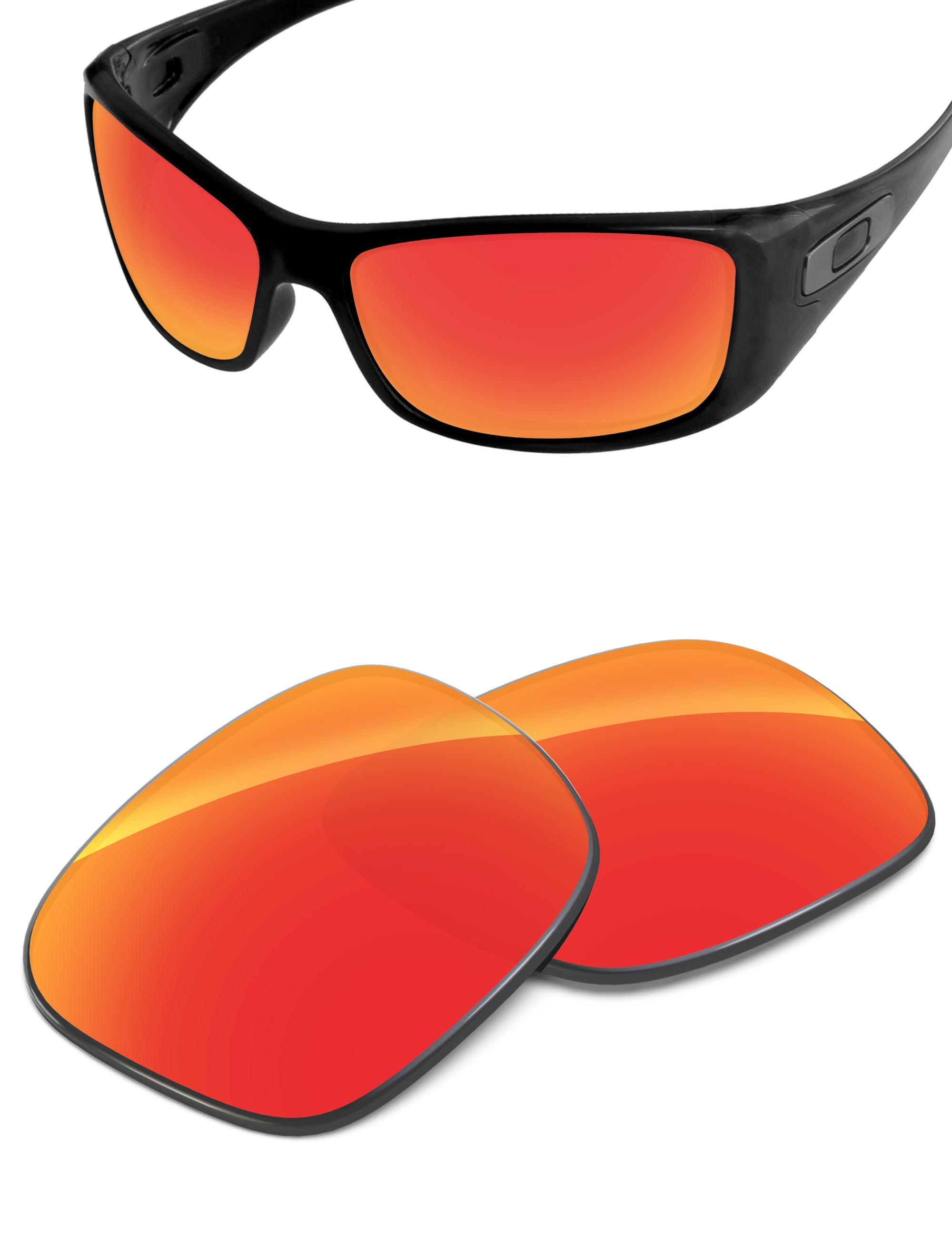 Fire Red FlashMirror™-Non-Polarized