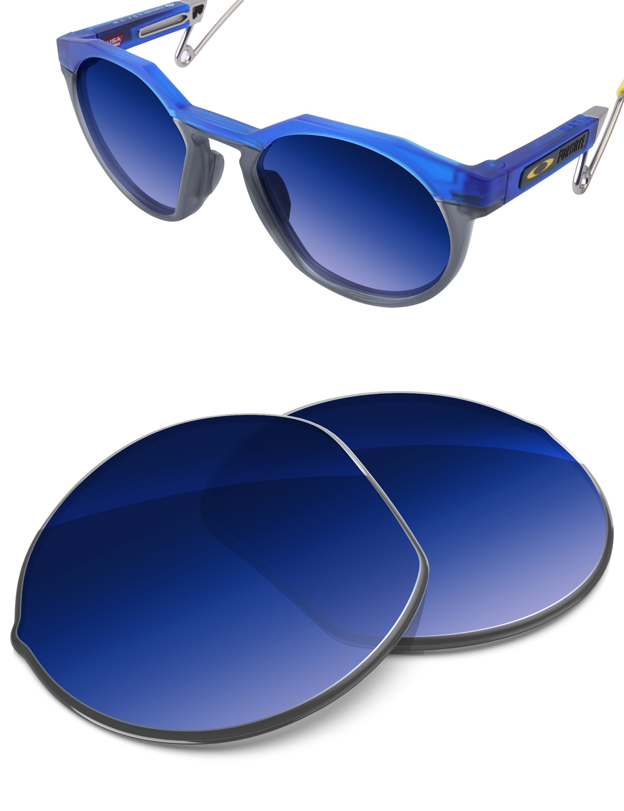 Aqua Blue Gradient-Non-Polarized